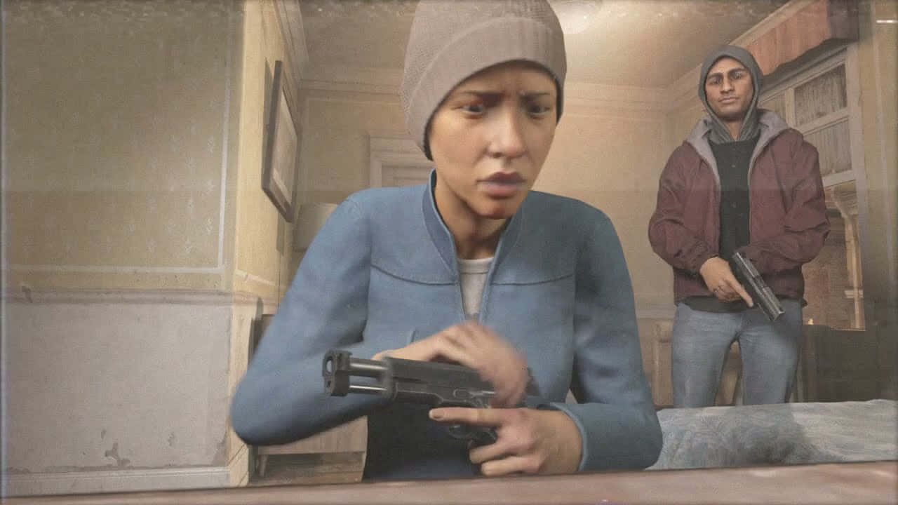 Half-Life, characters, pistol, HD Desktop Wallpaper