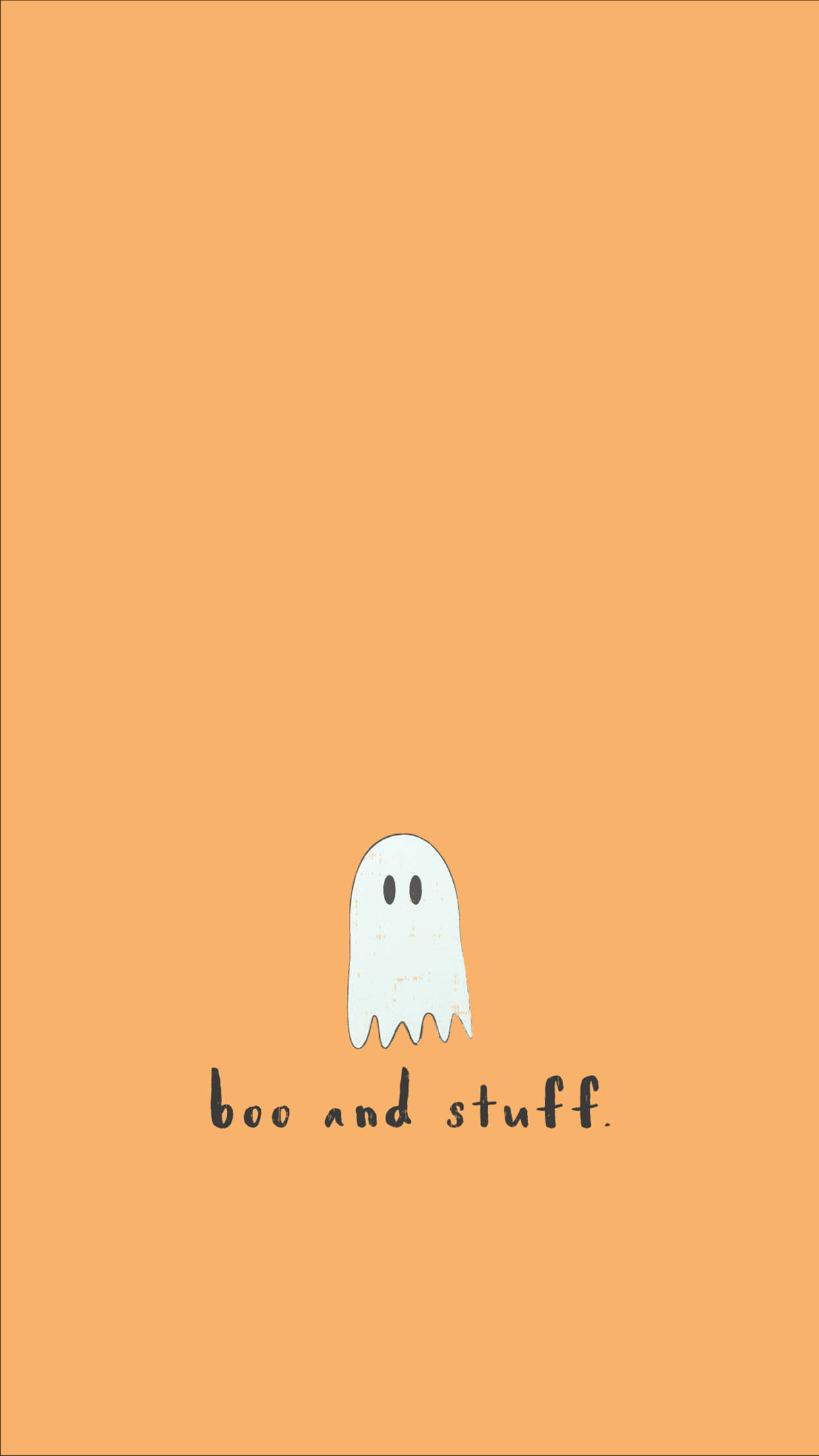 Halloween iPad, white ghost, black eyes, Full HD Phone Wallpaper