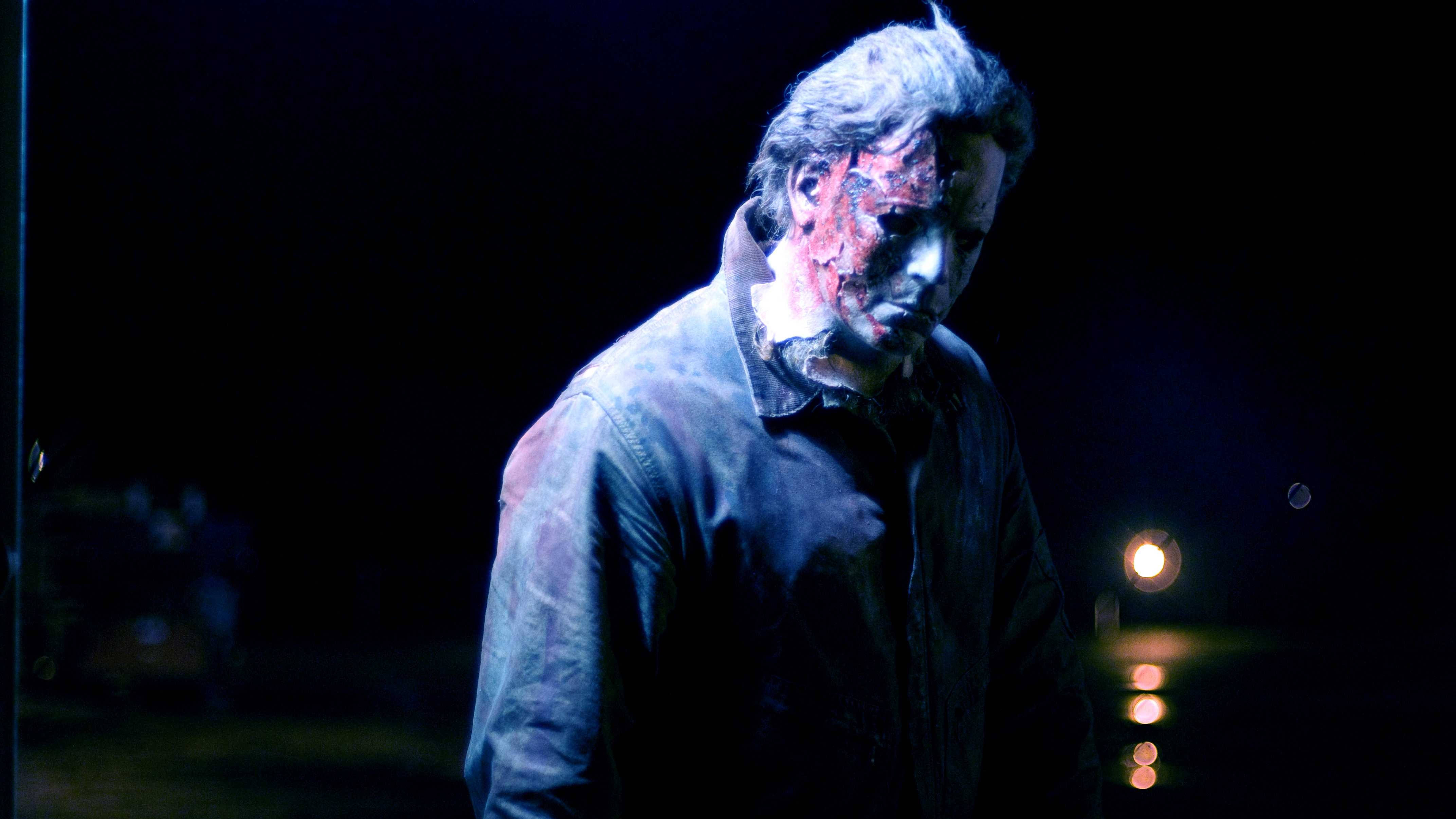 Halloween Kills, bloody mask, dark jacket, 4K Desktop Wallpaper