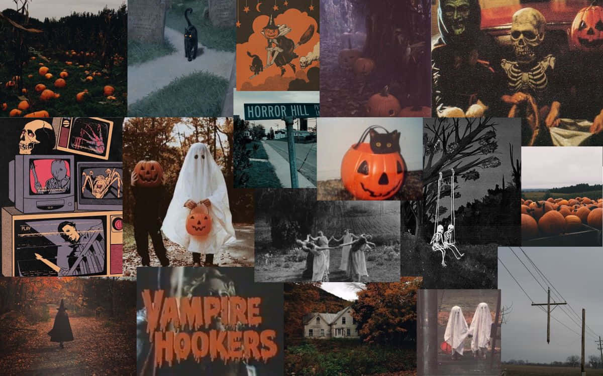 Halloween Macbook, MacBook, pumpkins, SD Desktop Wallpaper