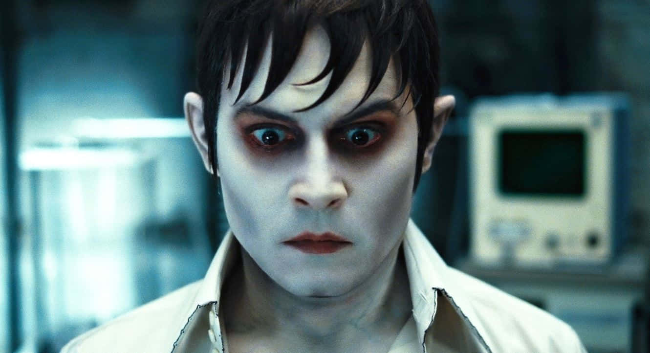Halloween Makeup, pale man, dark eyes, HD Desktop Wallpaper