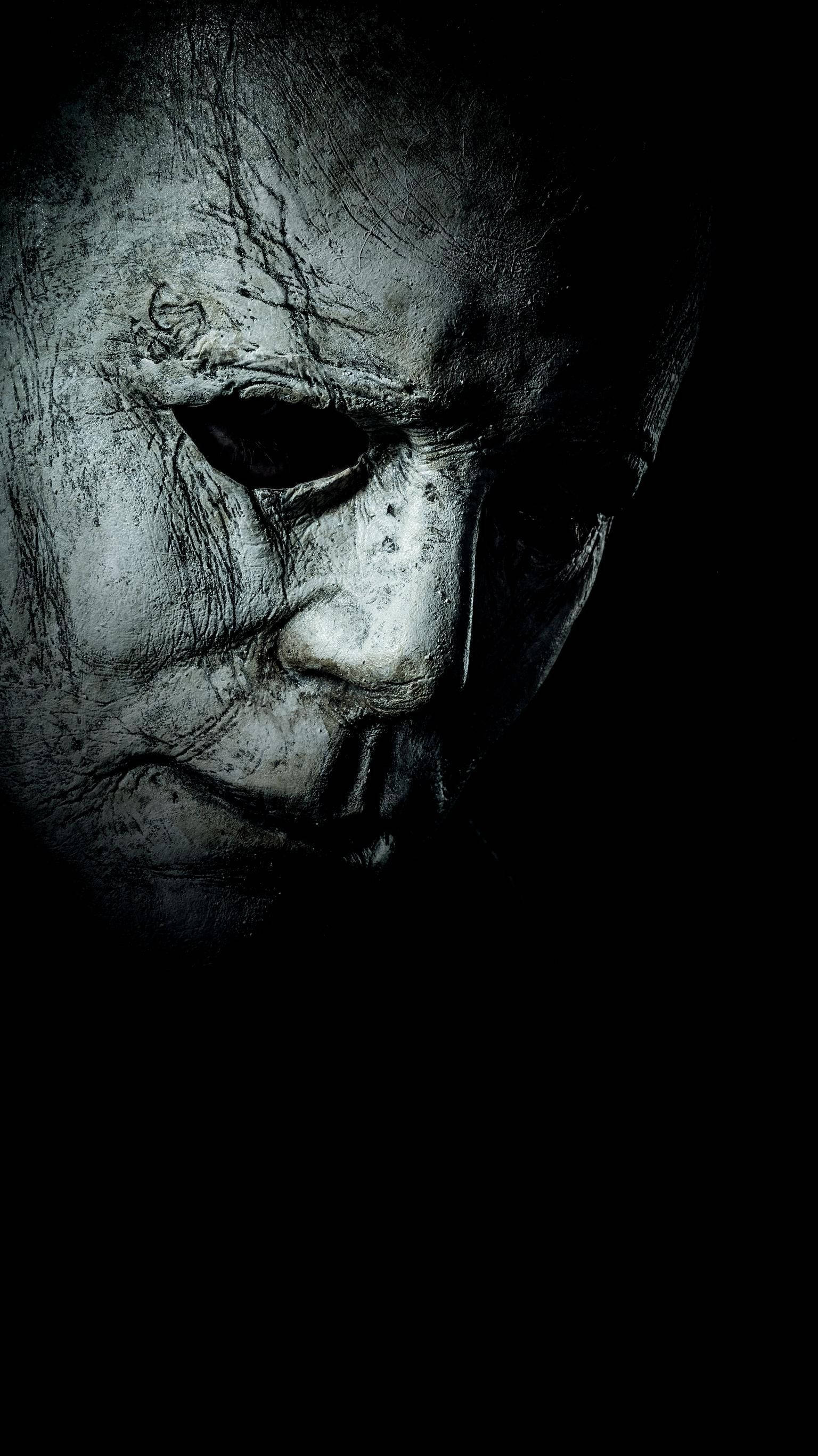 Michael Myers, Halloween, white mask, 2K Phone Wallpaper