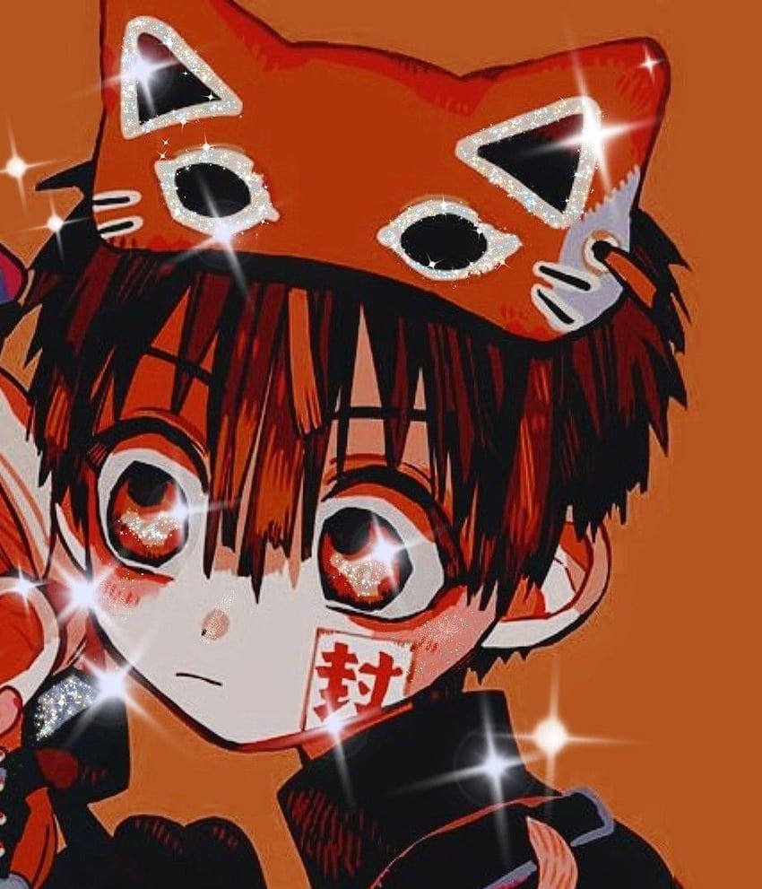Halloween PFP, anime character, red eyes, SD Phone Wallpaper