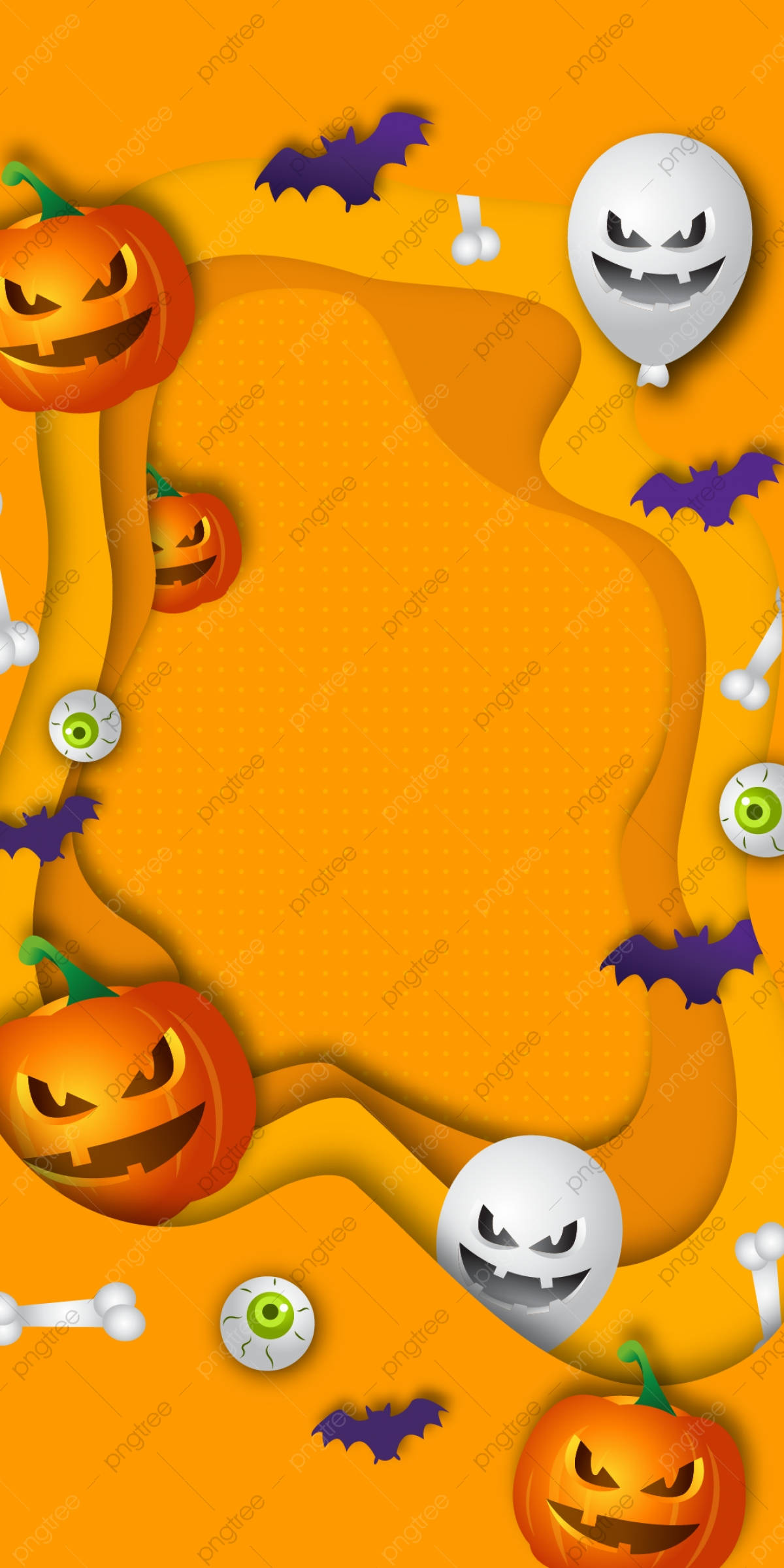 pumpkin, ghost, jack-o-lanterns, Full HD Phone Wallpaper