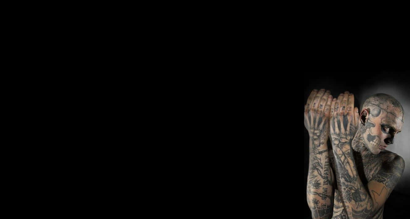 Halloween Tattoos, tattoo, shaved head, HD Desktop Wallpaper