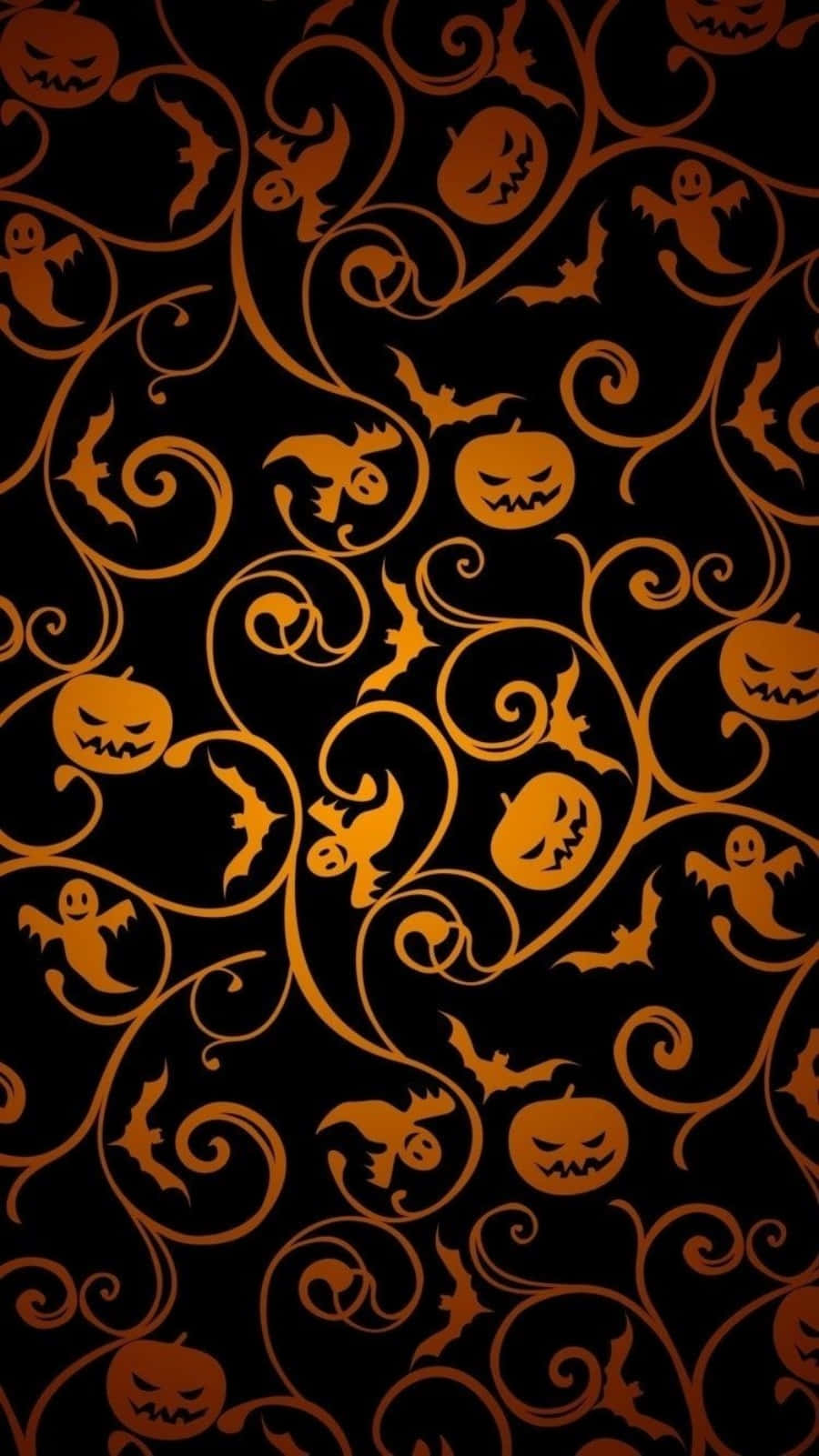 Halloween Tumblr Aesthetic, orange, pumpkins, HD Phone Wallpaper
