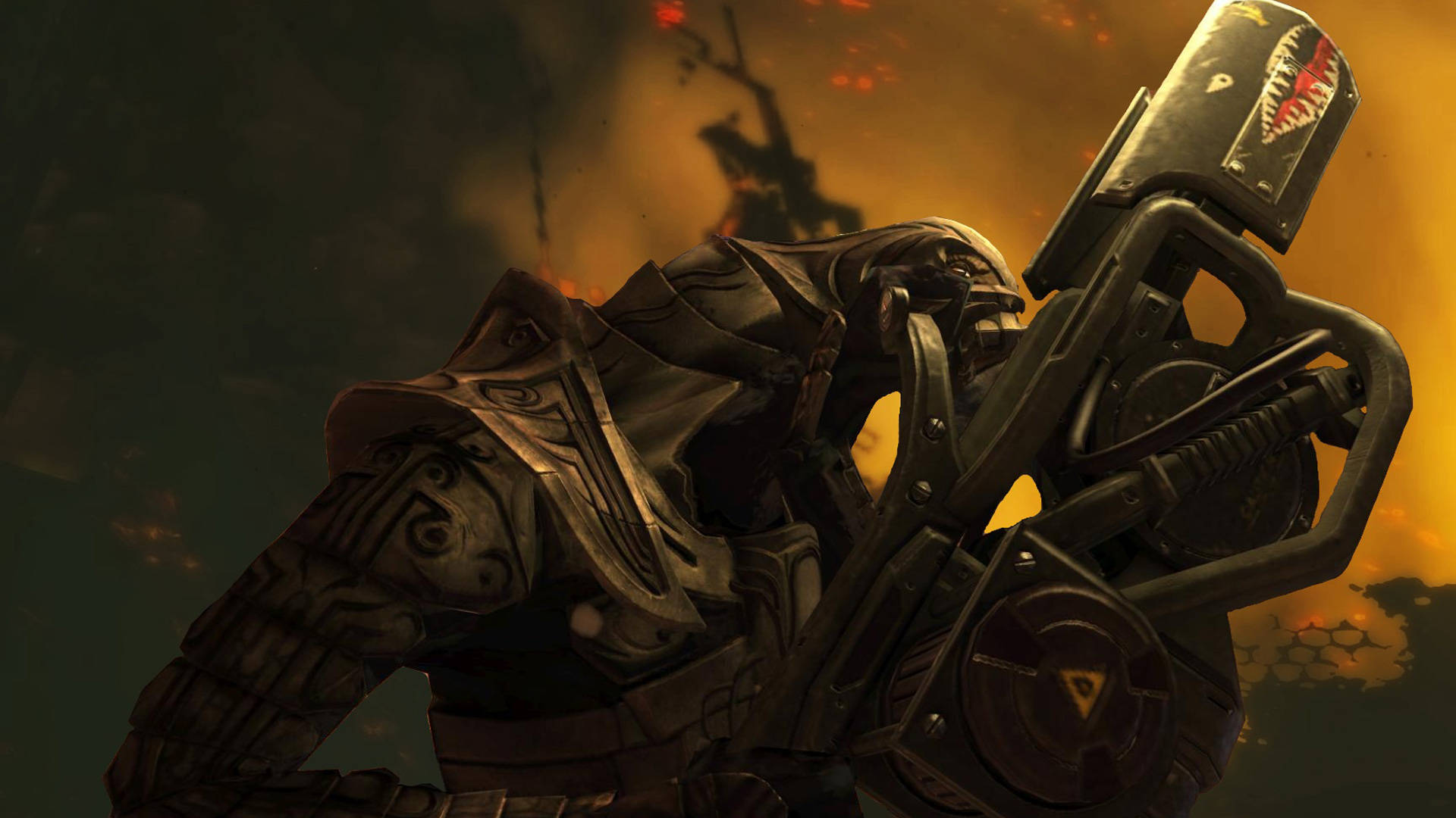 Halo 3, Black Armor, warrior, Full HD Desktop Wallpaper