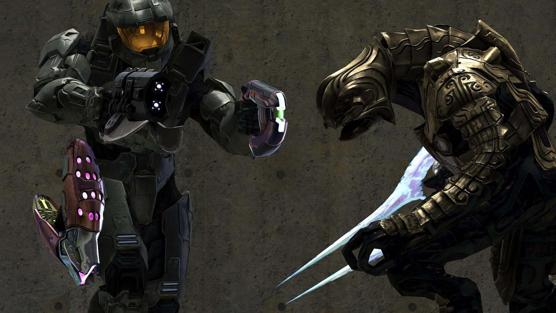 Halo Arbiter, energy sword, Spartan soldier, Full HD Desktop Wallpaper