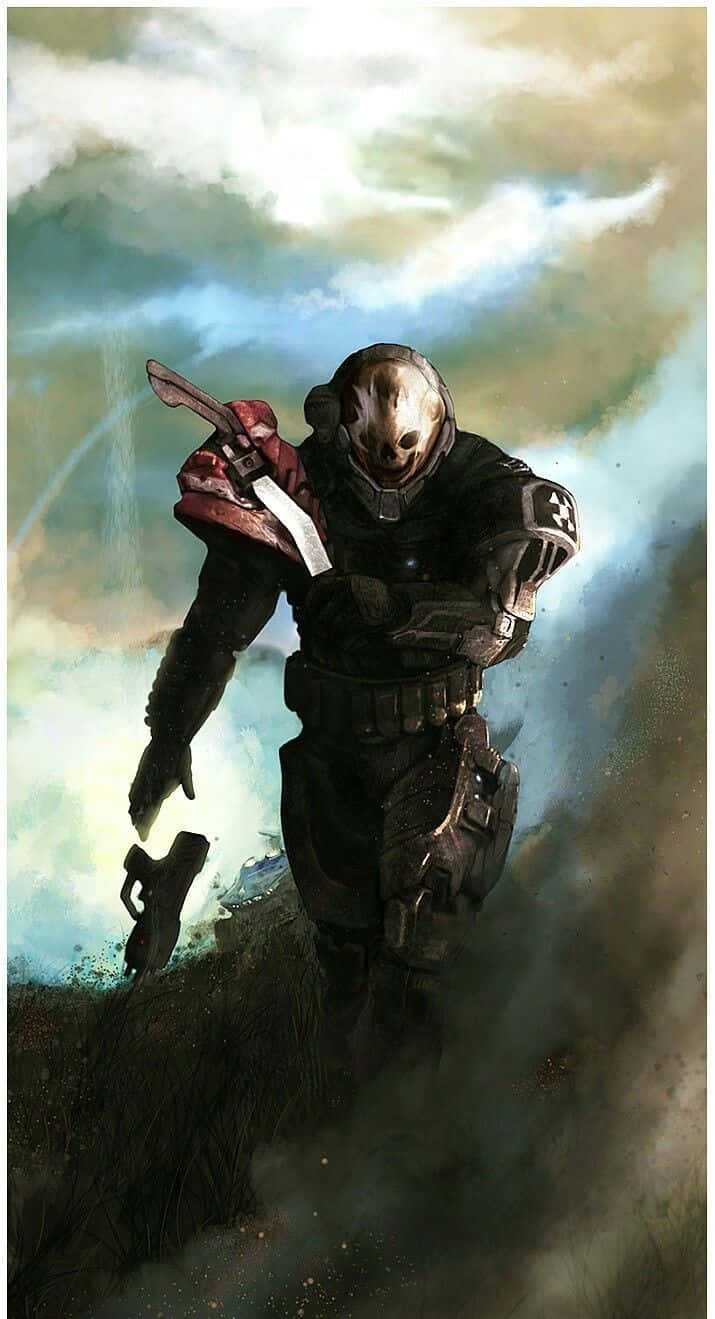 Halo Emile, A-239, dark armor, HD Phone Wallpaper