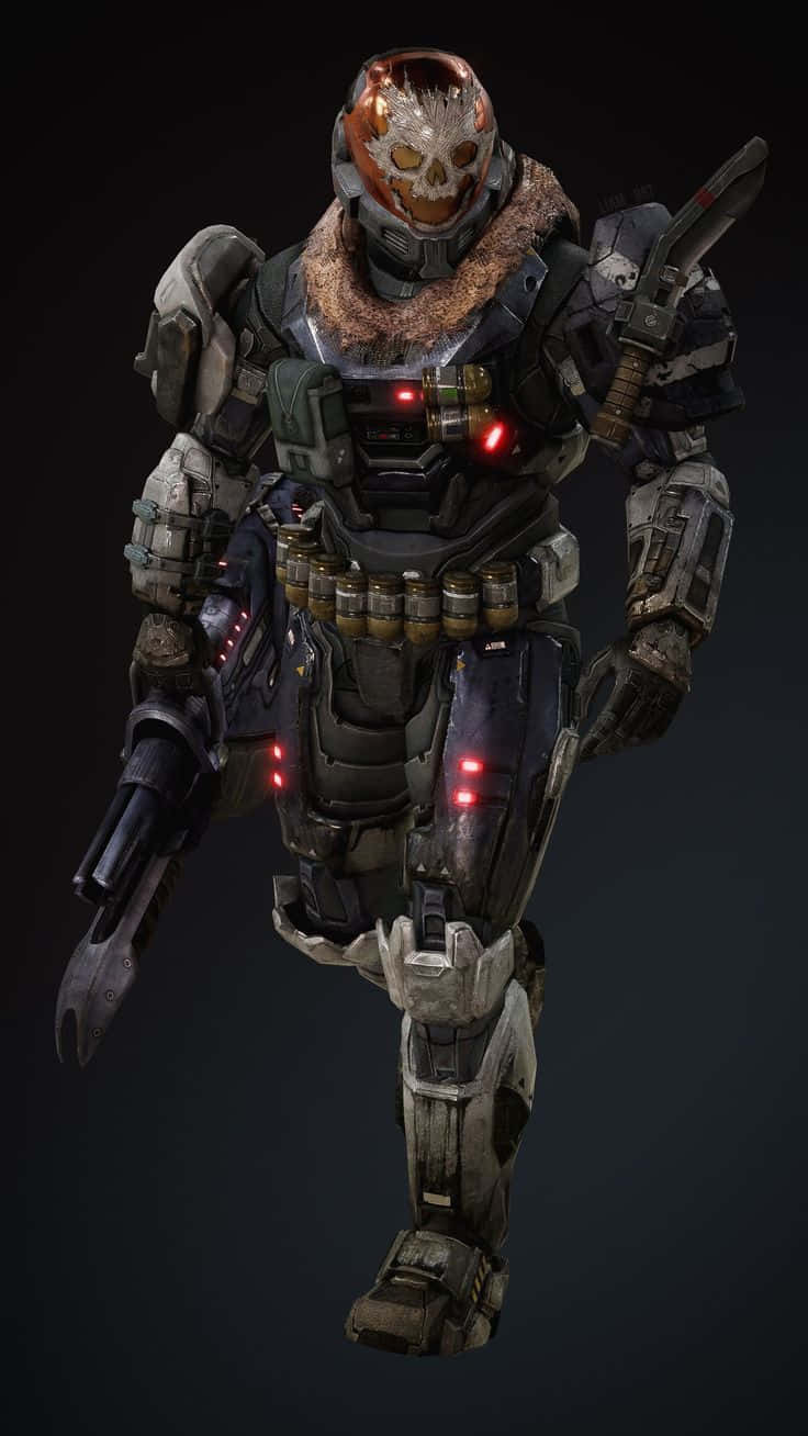 Halo, Emile, skull helmet, HD Phone Wallpaper