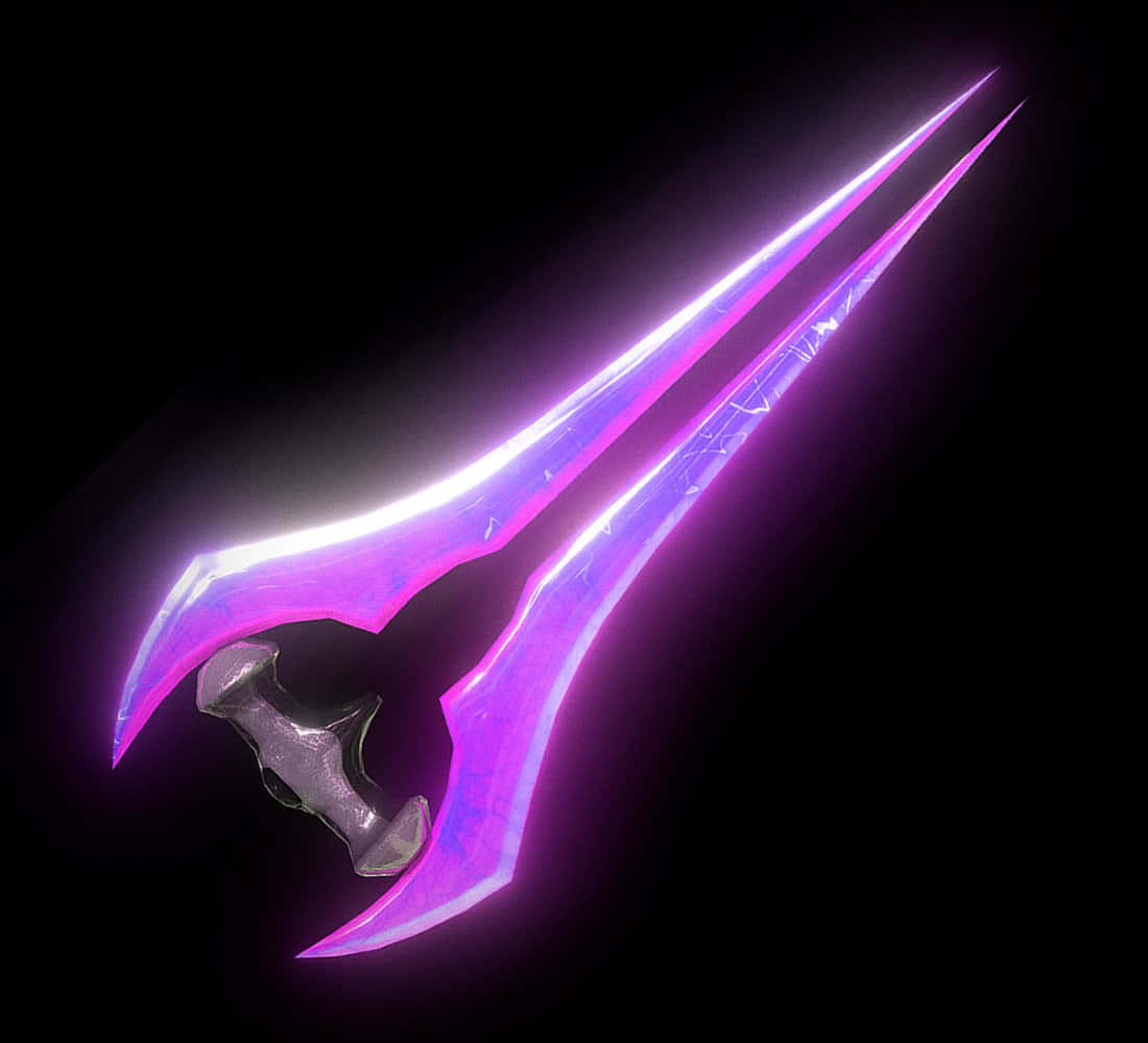 Halo Energy Sword, purple, white, SD Desktop Wallpaper