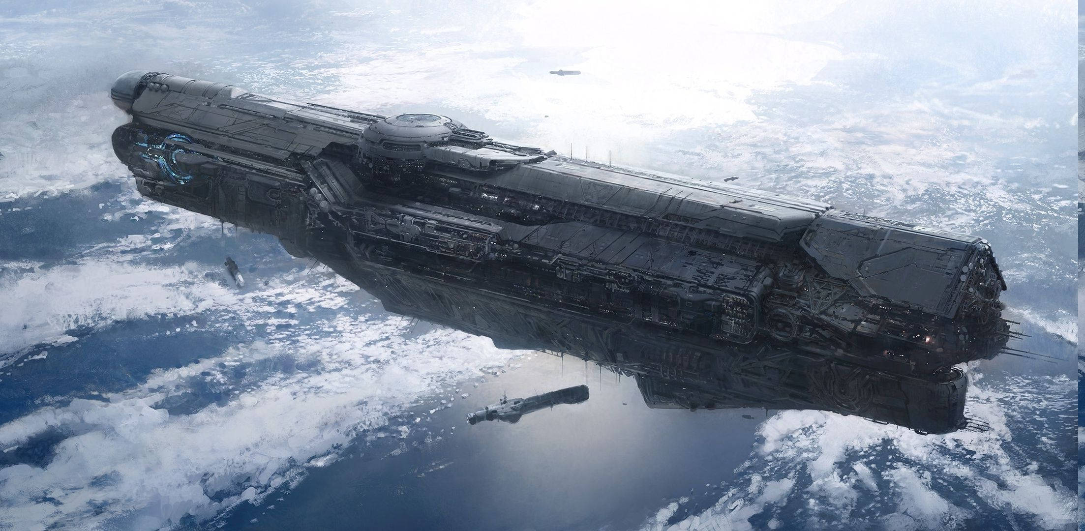 Halo Infinite, 4K, spaceship, Full HD Desktop Wallpaper