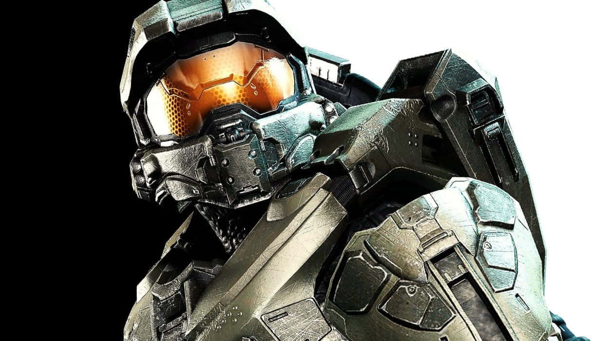 Halo Master Chief, futuristic soldier, detailed armor, SD Desktop Wallpaper