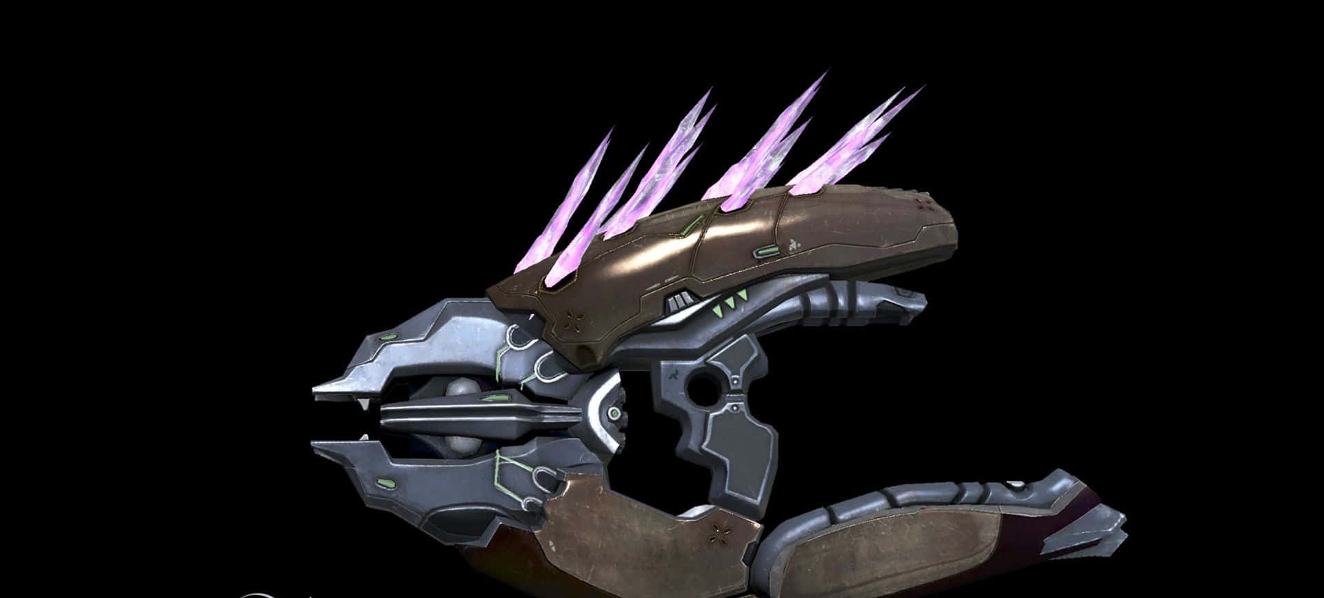 Halo, Needler, glowing purple spikes, Full HD Desktop Wallpaper