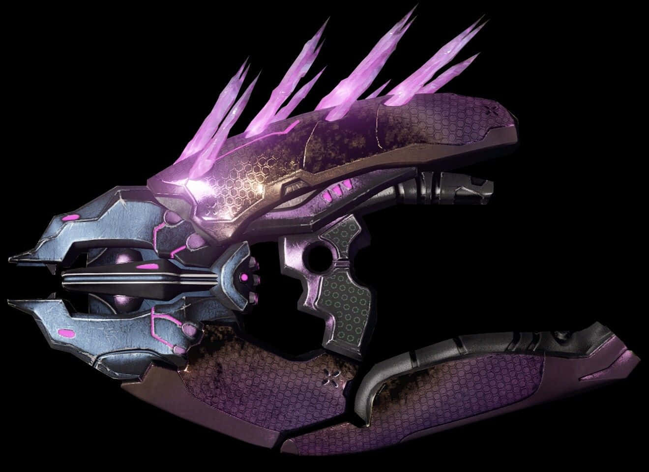 Halo, Needler, purple, HD Desktop Wallpaper