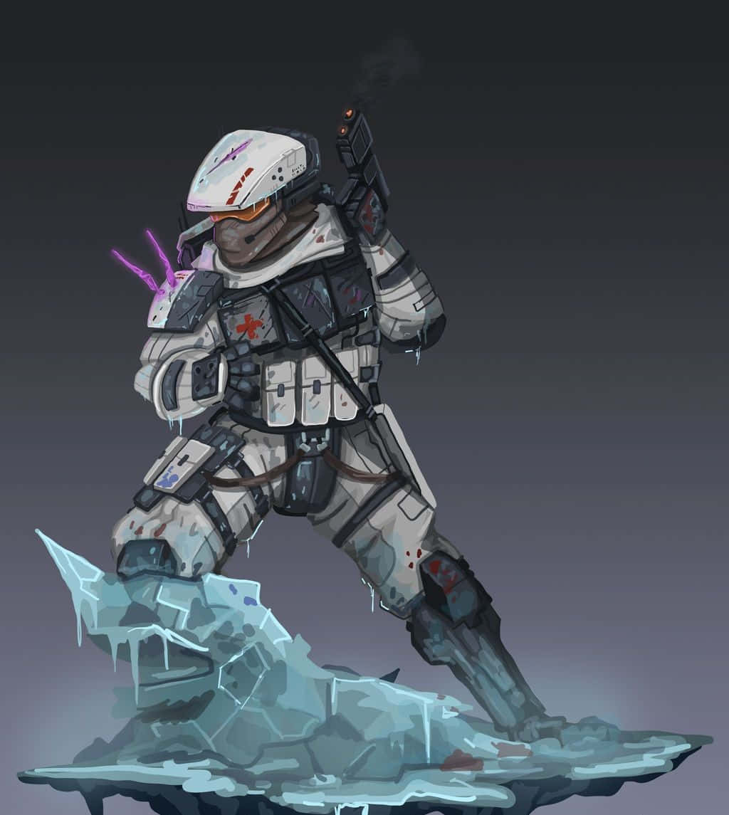 Halo, UNSC, white armor, SD Phone Wallpaper