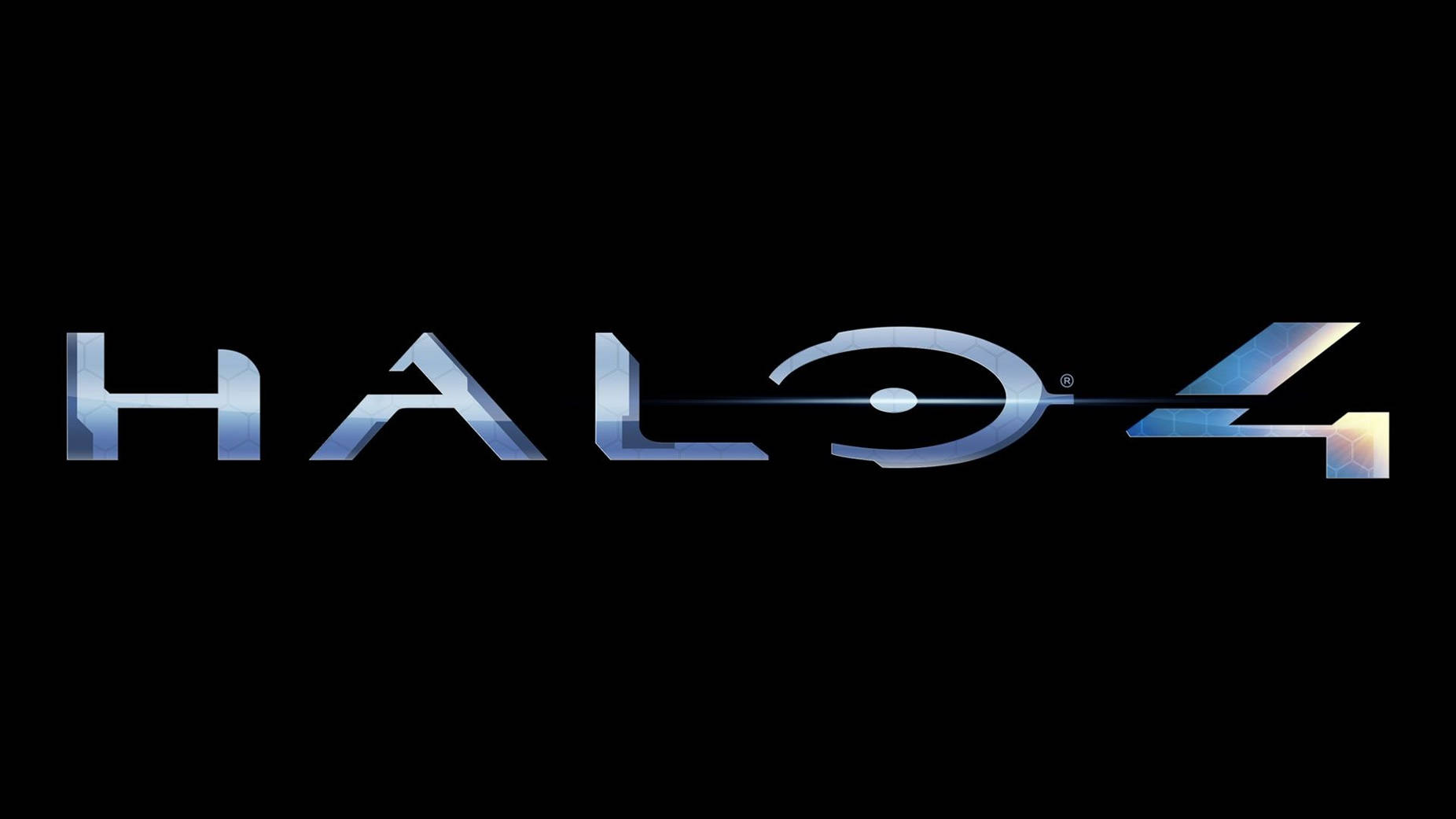 Halo 4, metallic blue, silver, HD Desktop Wallpaper