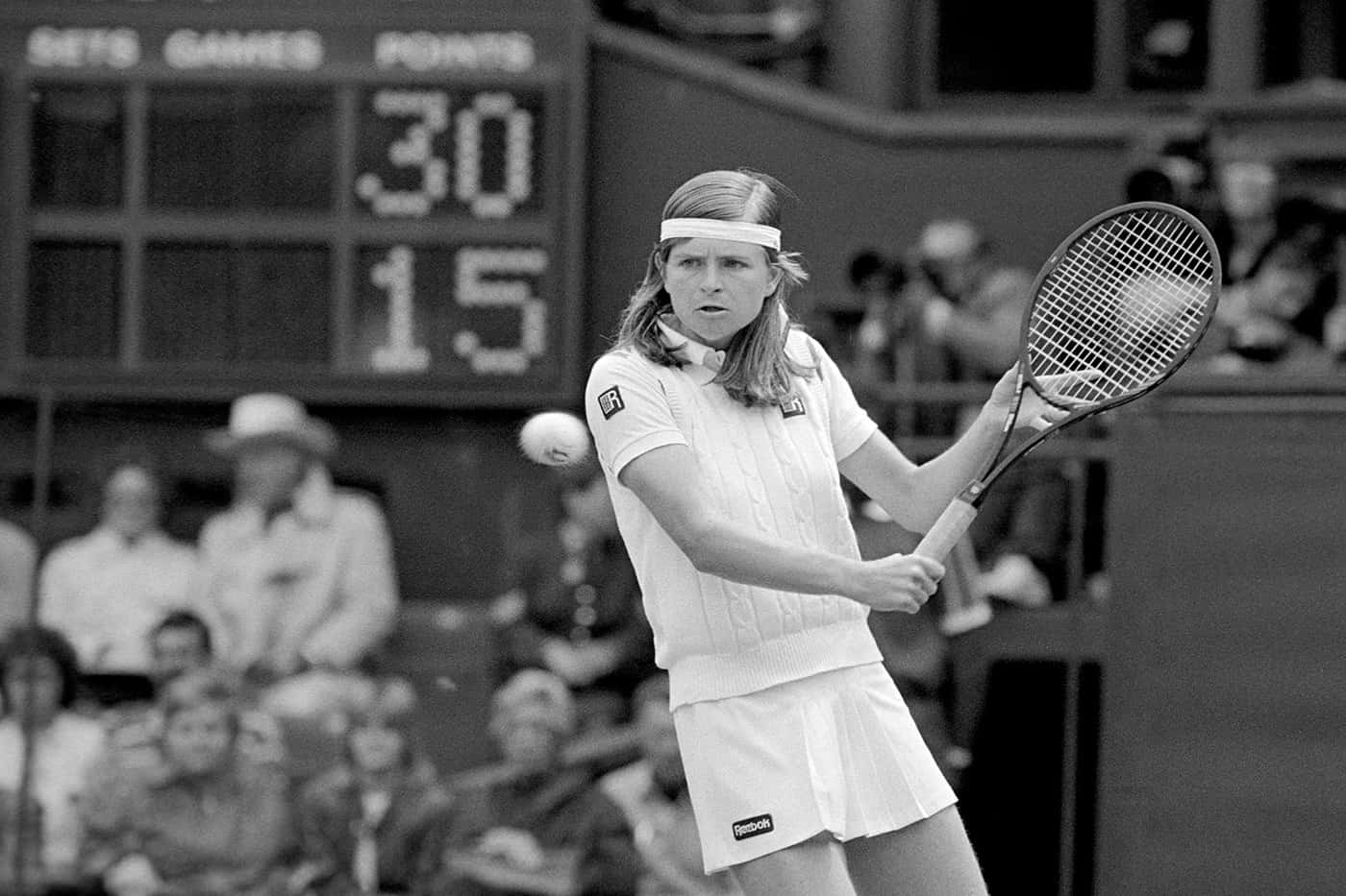 Hana Mandlíková, tennis player, mid-swing, HD Desktop Wallpaper