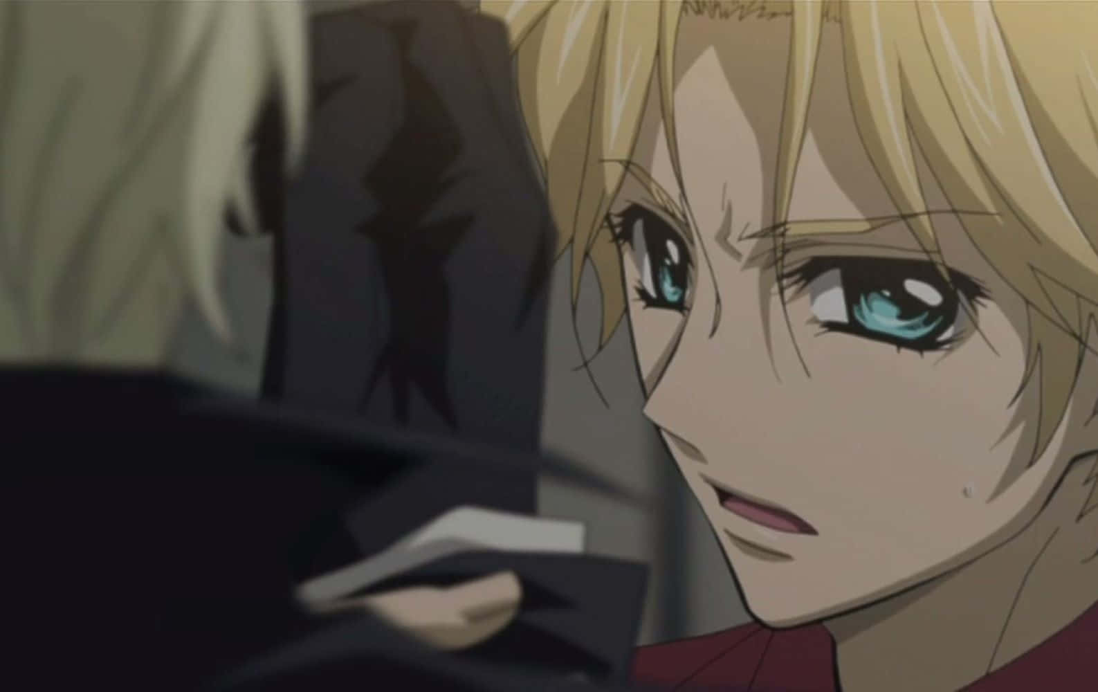 Hanabusa Aido, anime portrait, blonde character, HD Desktop Wallpaper