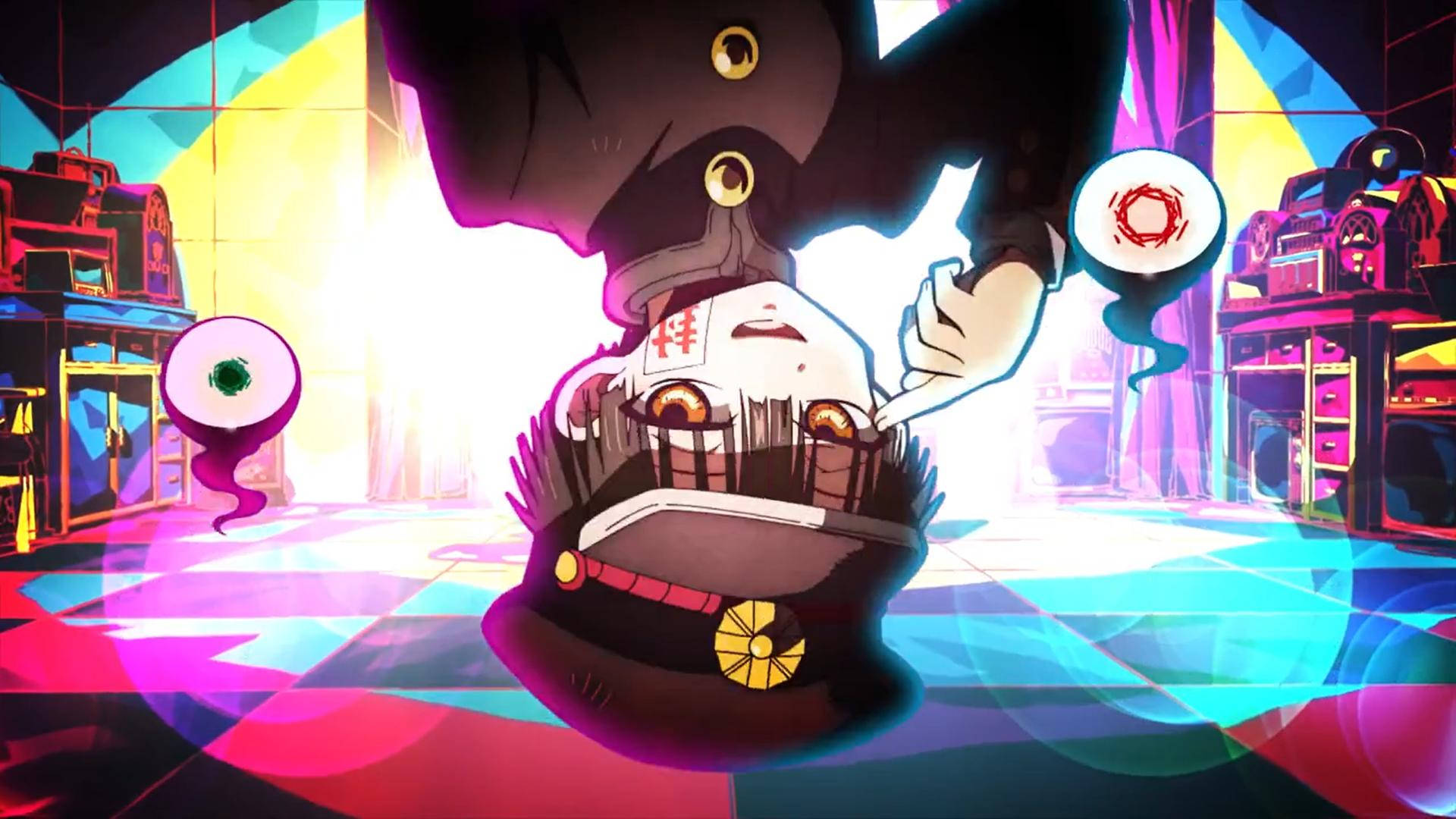 Hanako Kun, hat, glowing eyes, Full HD Desktop Wallpaper