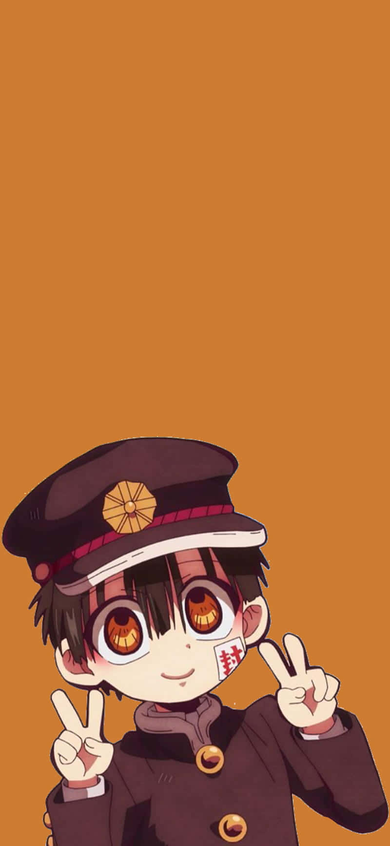 Hanako Kun, dark uniform, cap, HD Phone Wallpaper
