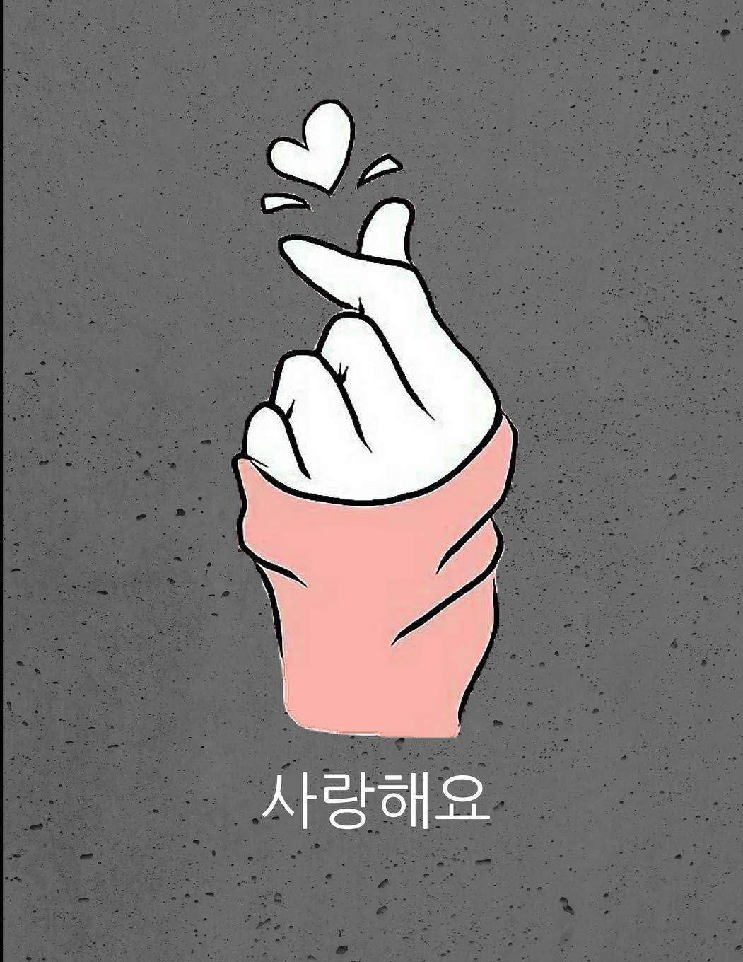 Hand Heart, pink sleeve, speckled gray background, HD Phone Wallpaper