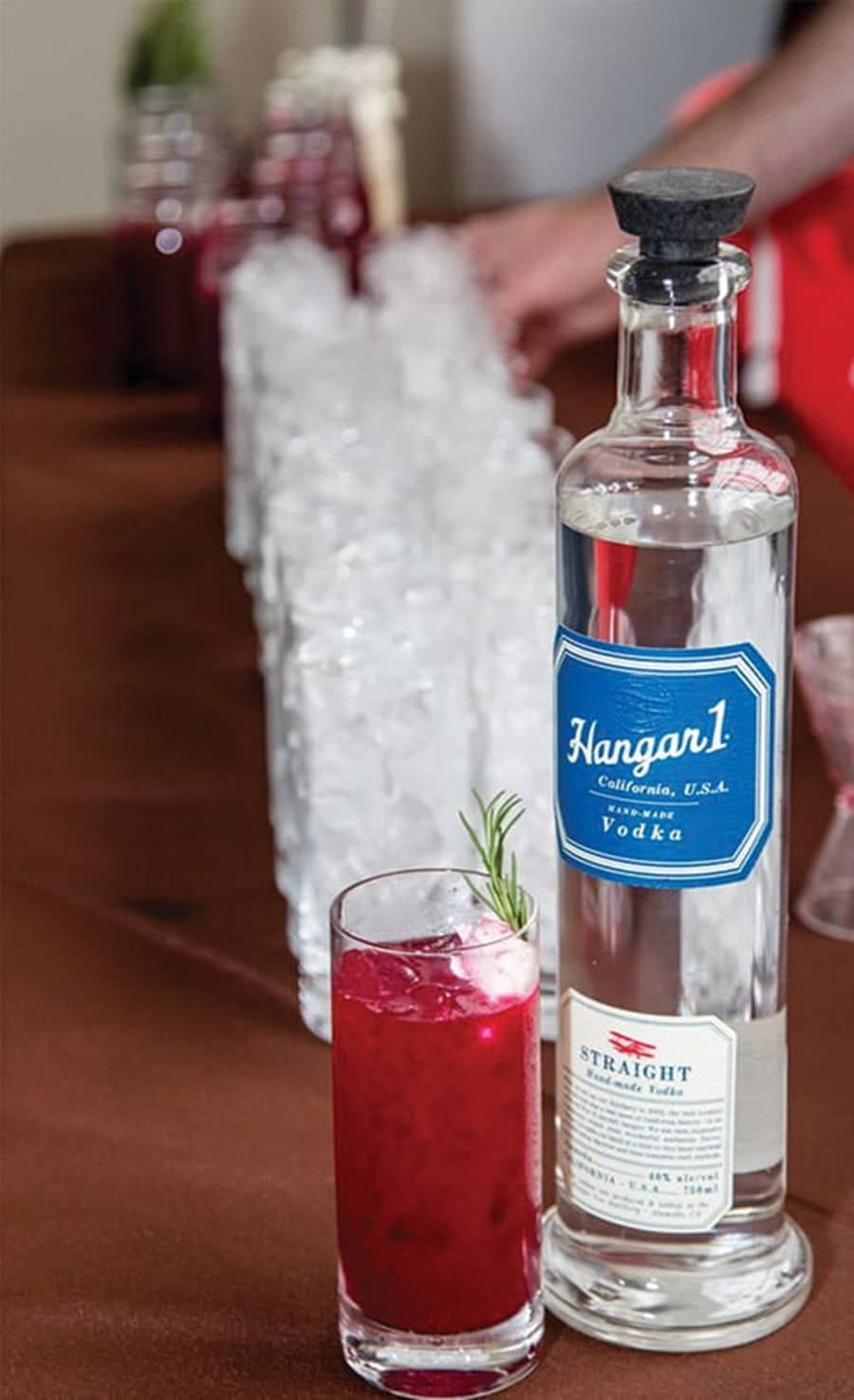 Hangar 1, vodka, vibrant red cocktail, HD Phone Wallpaper