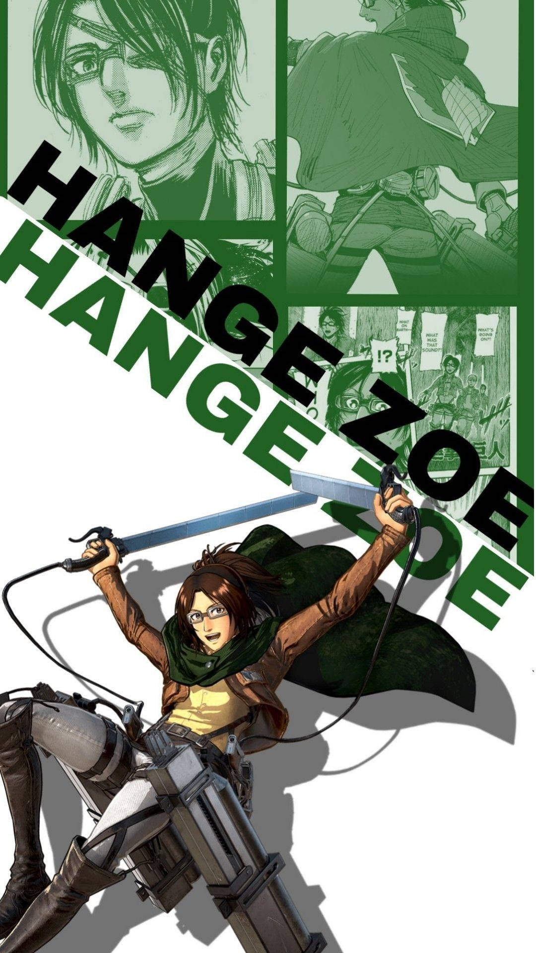 Hange Zoe, anime, swords, Full HD Phone Wallpaper