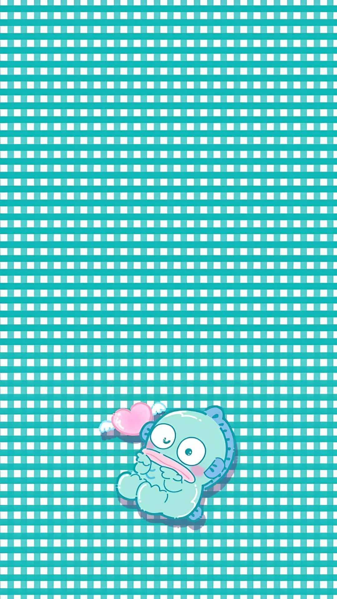 Hangyodon, light blue, big eyes, Full HD Phone Wallpaper