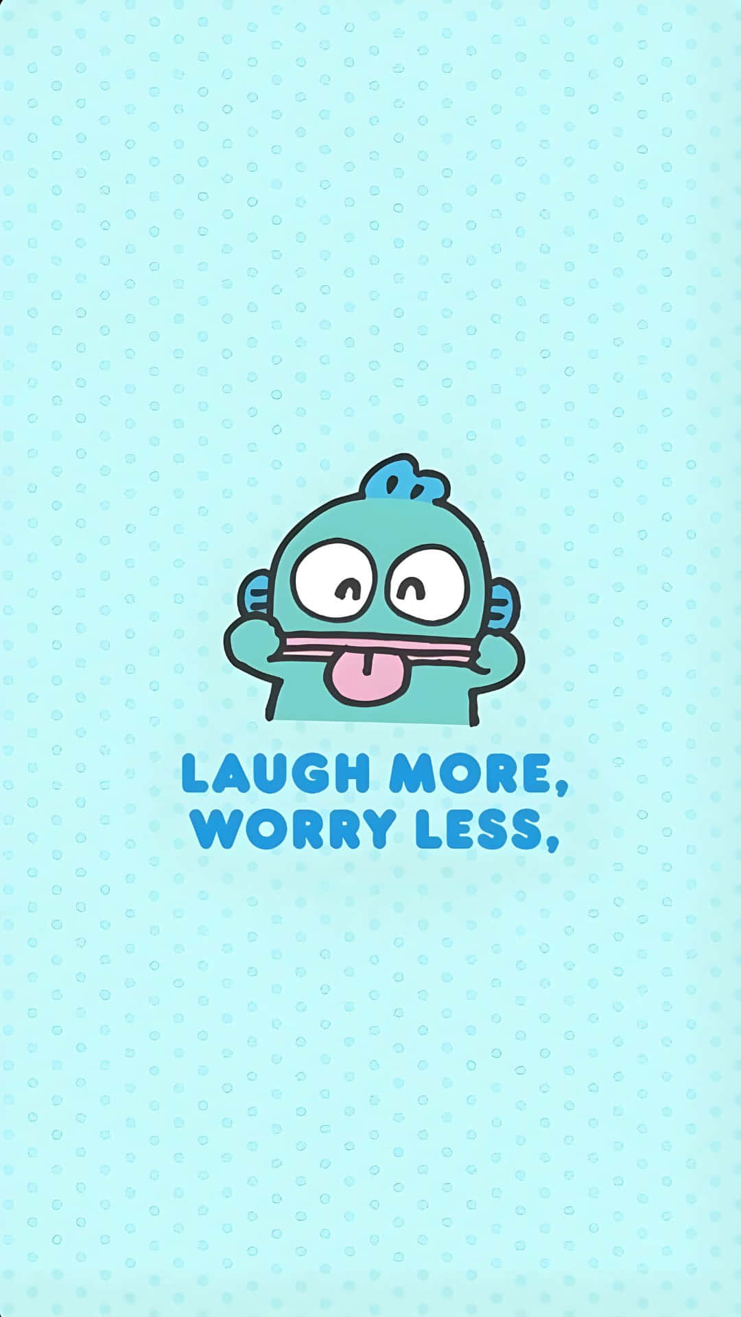 Hangyodon, teal, tongue, Full HD Phone Wallpaper