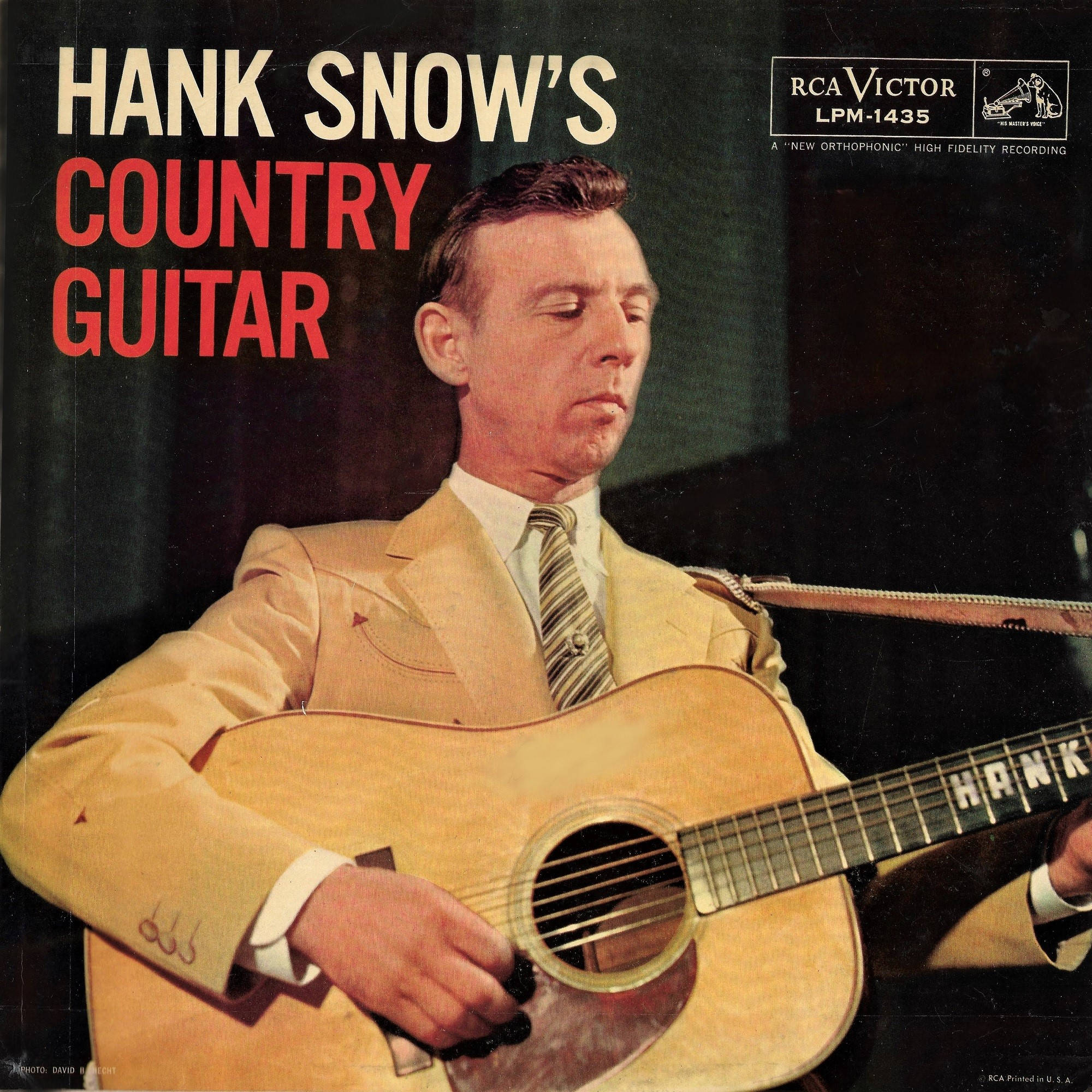 Hank Snow, tan suit, acoustic guitar, Full HD Desktop Wallpaper