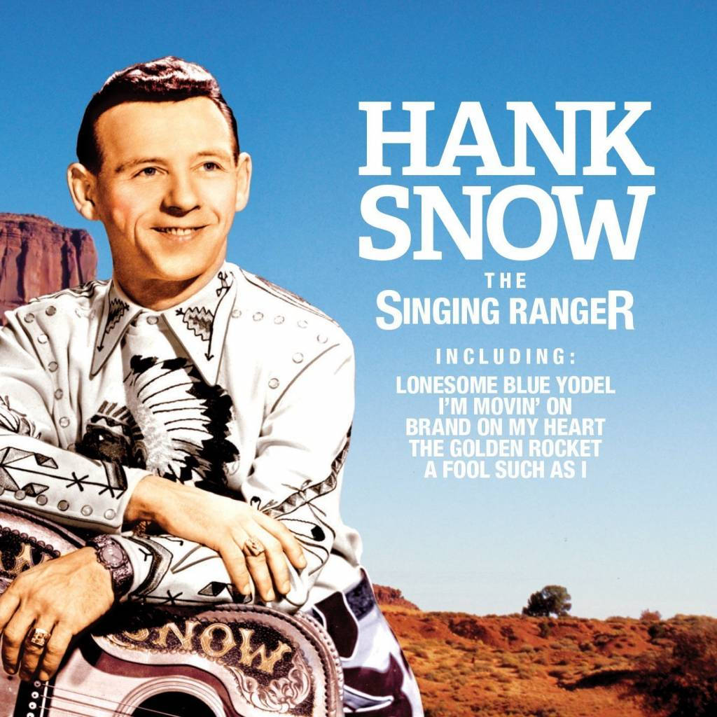 Hank Snow, white patterned cowboy outfit, guitar, SD Desktop Wallpaper