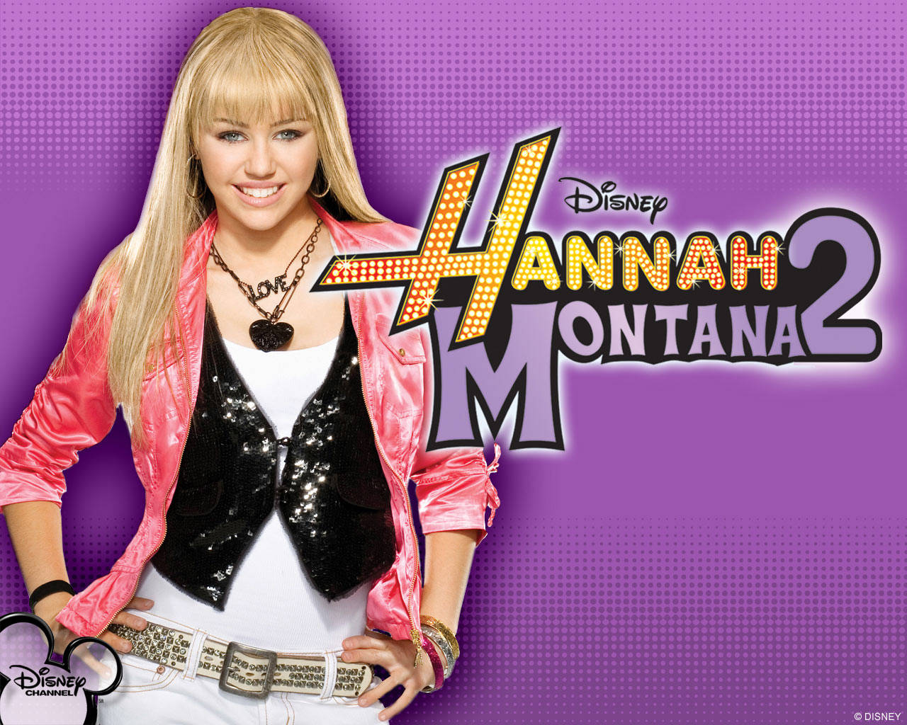 Hannah Montana, Hannah Montana 2, pink jacket, HD Desktop Wallpaper