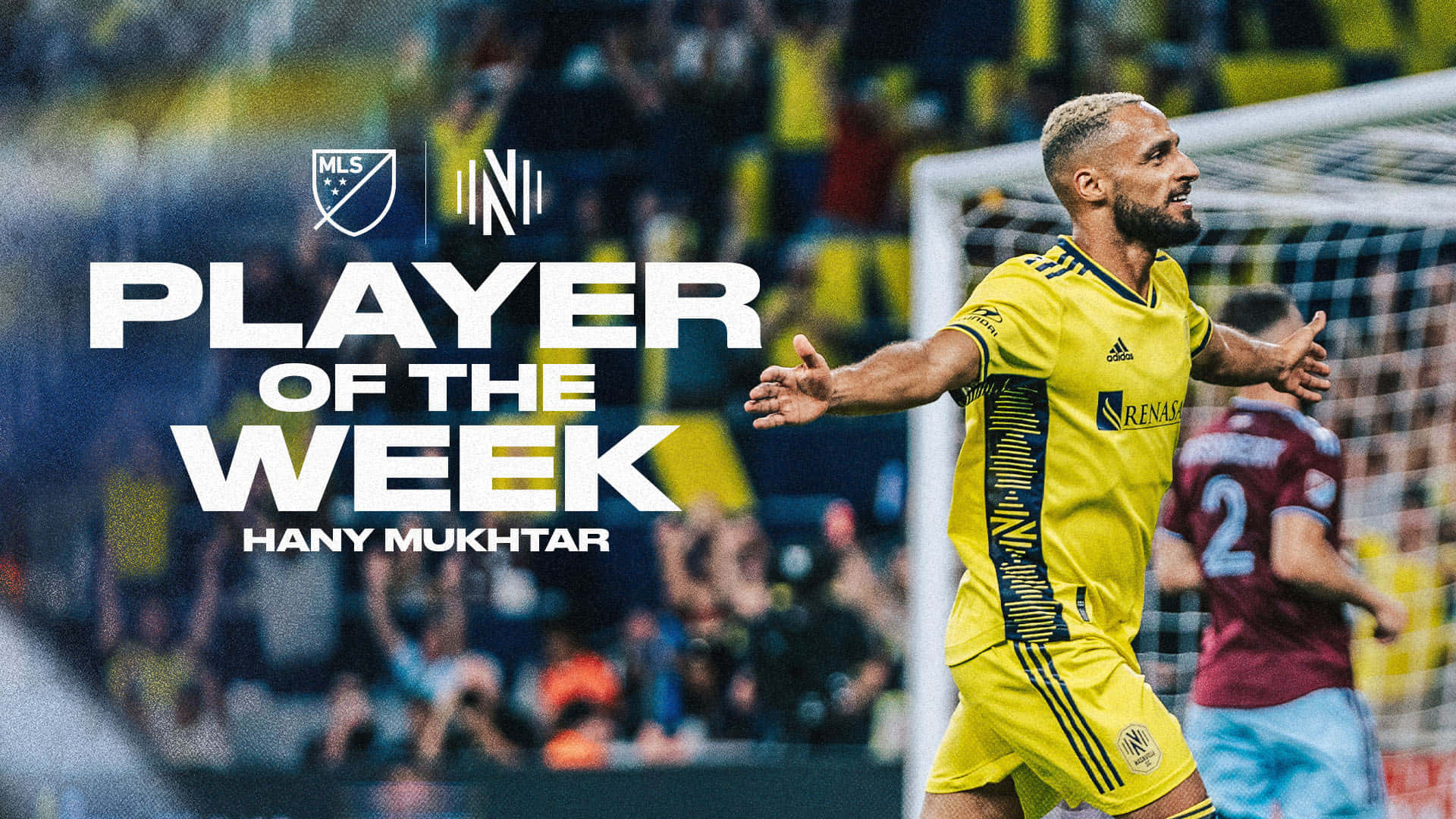 Hany Mukhtar, MVP Frontrunner Player Of The Week, yellow jersey, Full HD Desktop Wallpaper