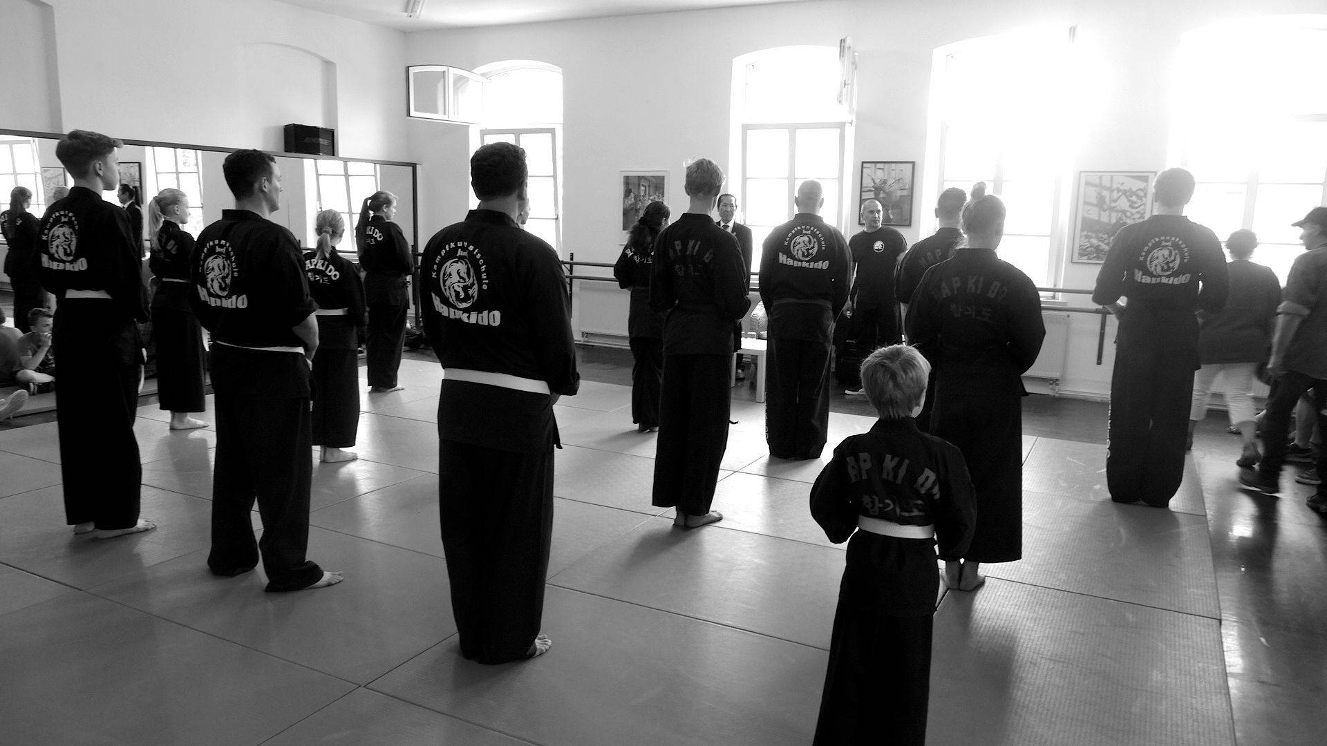 Hapkido, dobok uniforms, bright dojo, Full HD Desktop Wallpaper