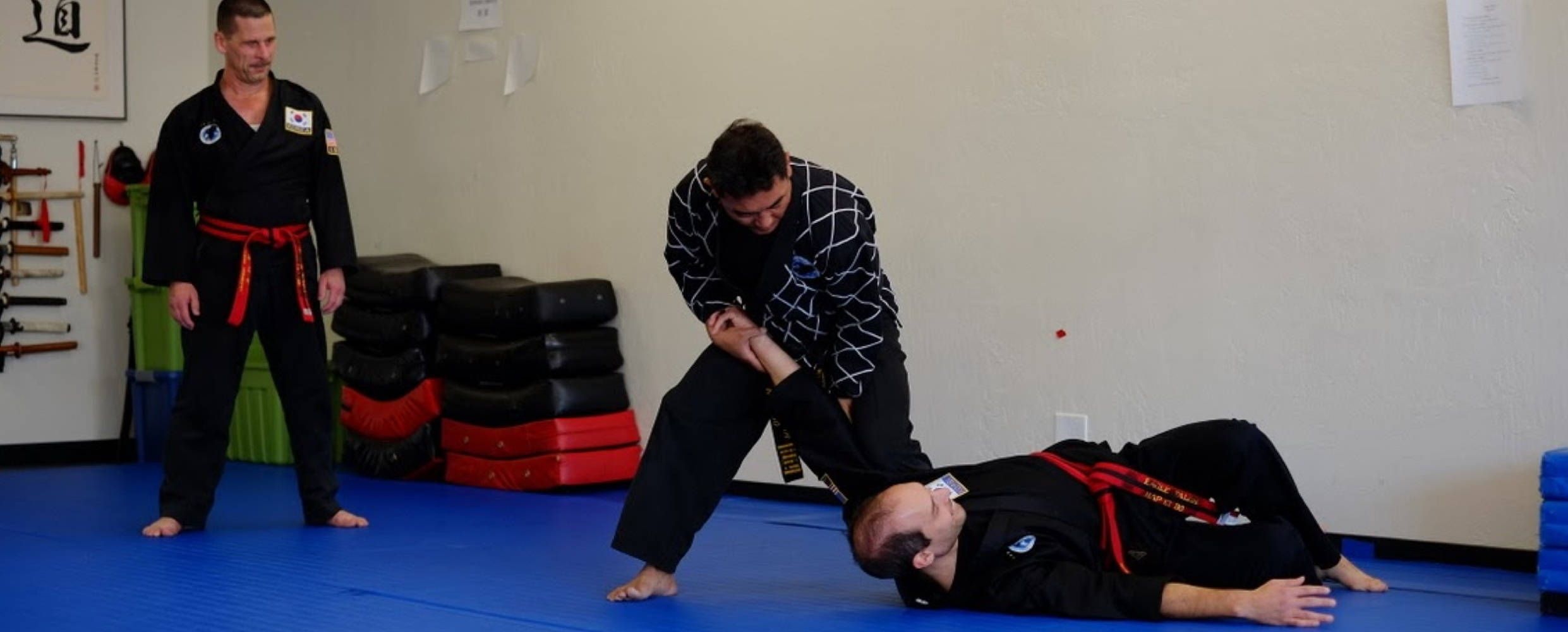 Hapkido, black gi, red belts, Full HD Desktop Wallpaper