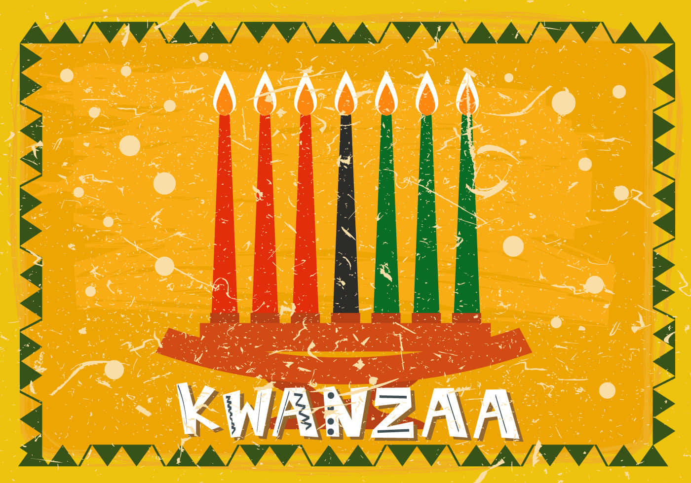 kinara, red black and green, Kwanzaa, HD Desktop Wallpaper