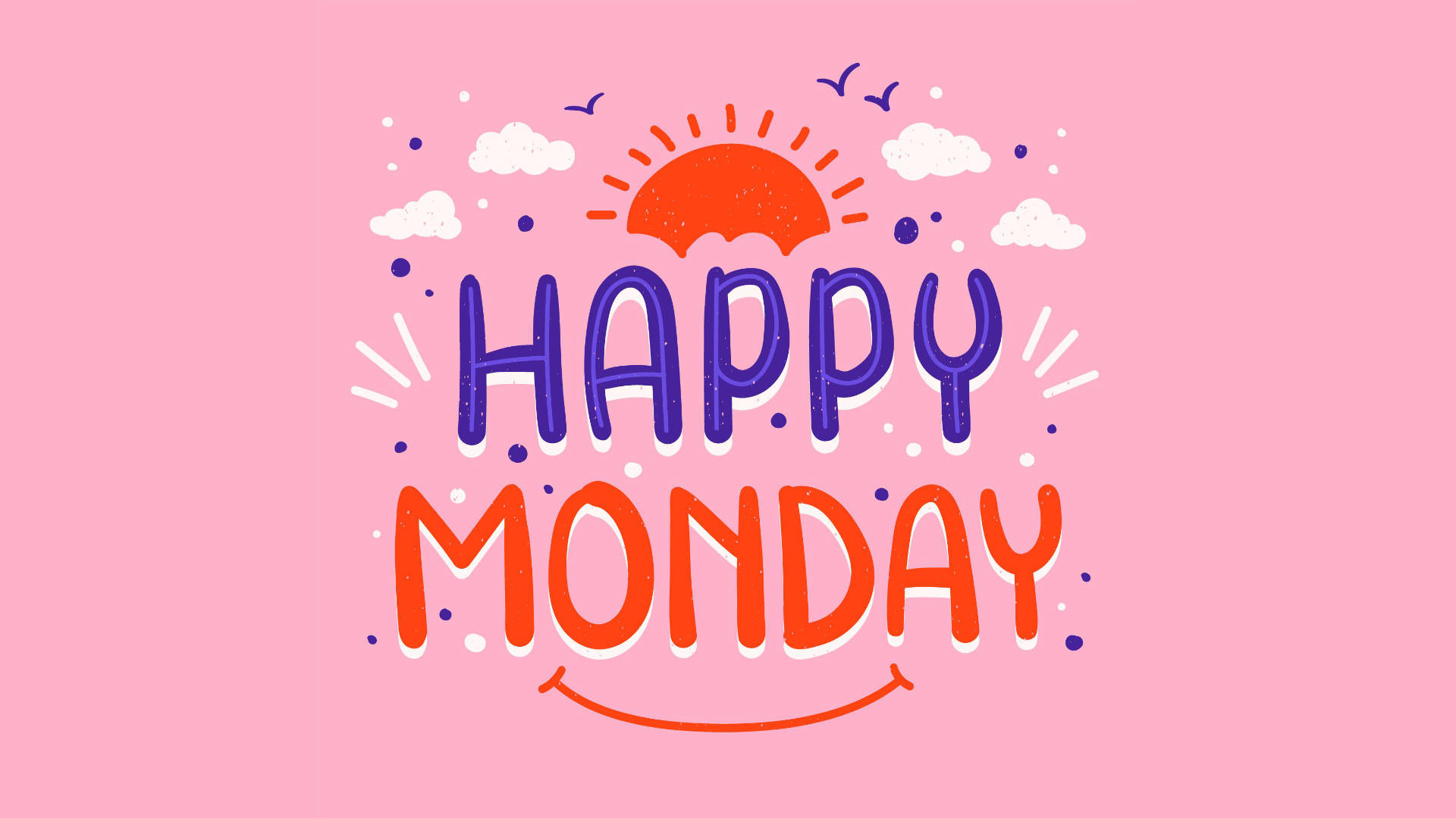 Smiling Happy Monday, HAPPY MONDAY, smiling sun, Full HD Desktop Wallpaper