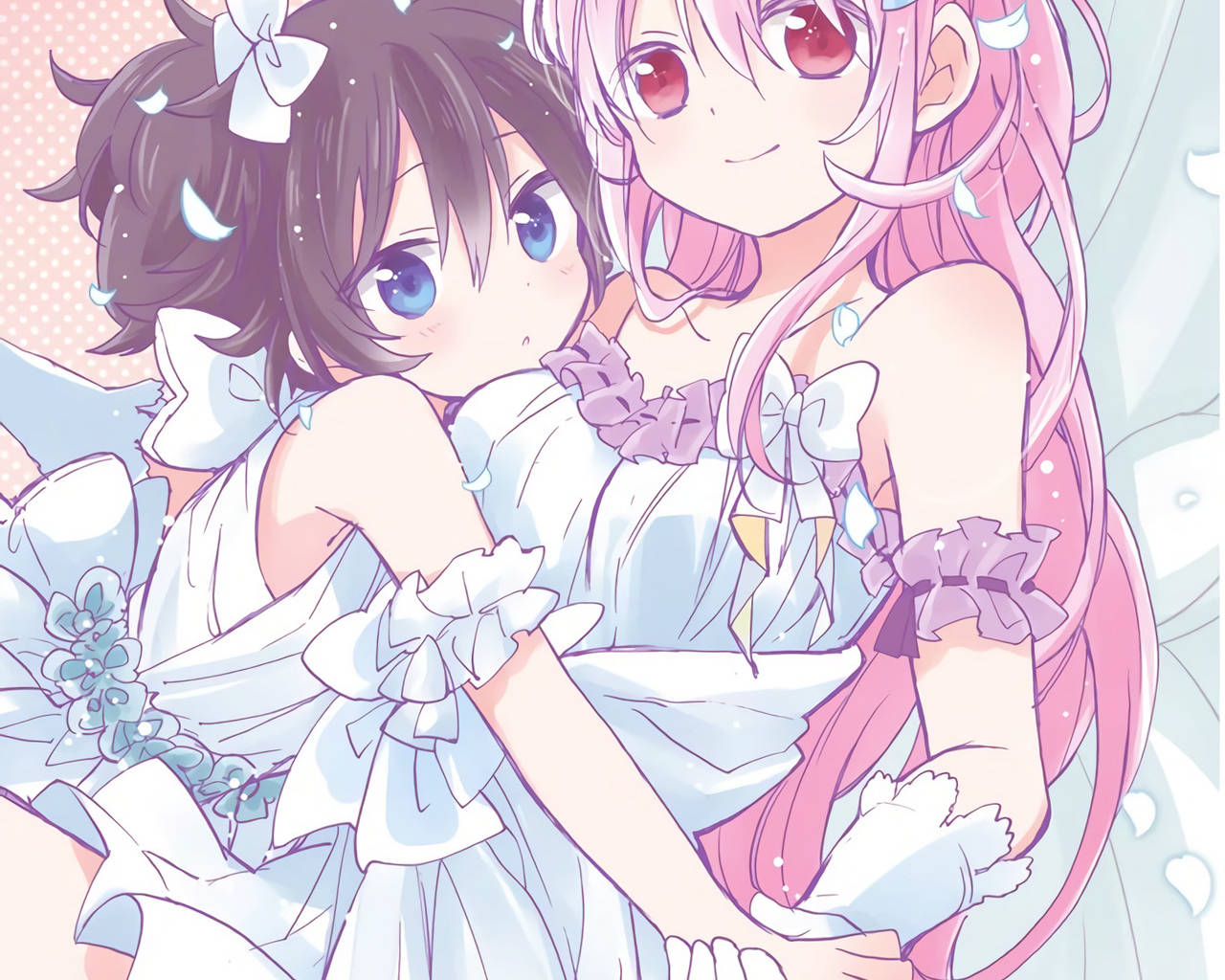 Happy Sugar Life, white dresses, frilly white dresses, HD Desktop Wallpaper