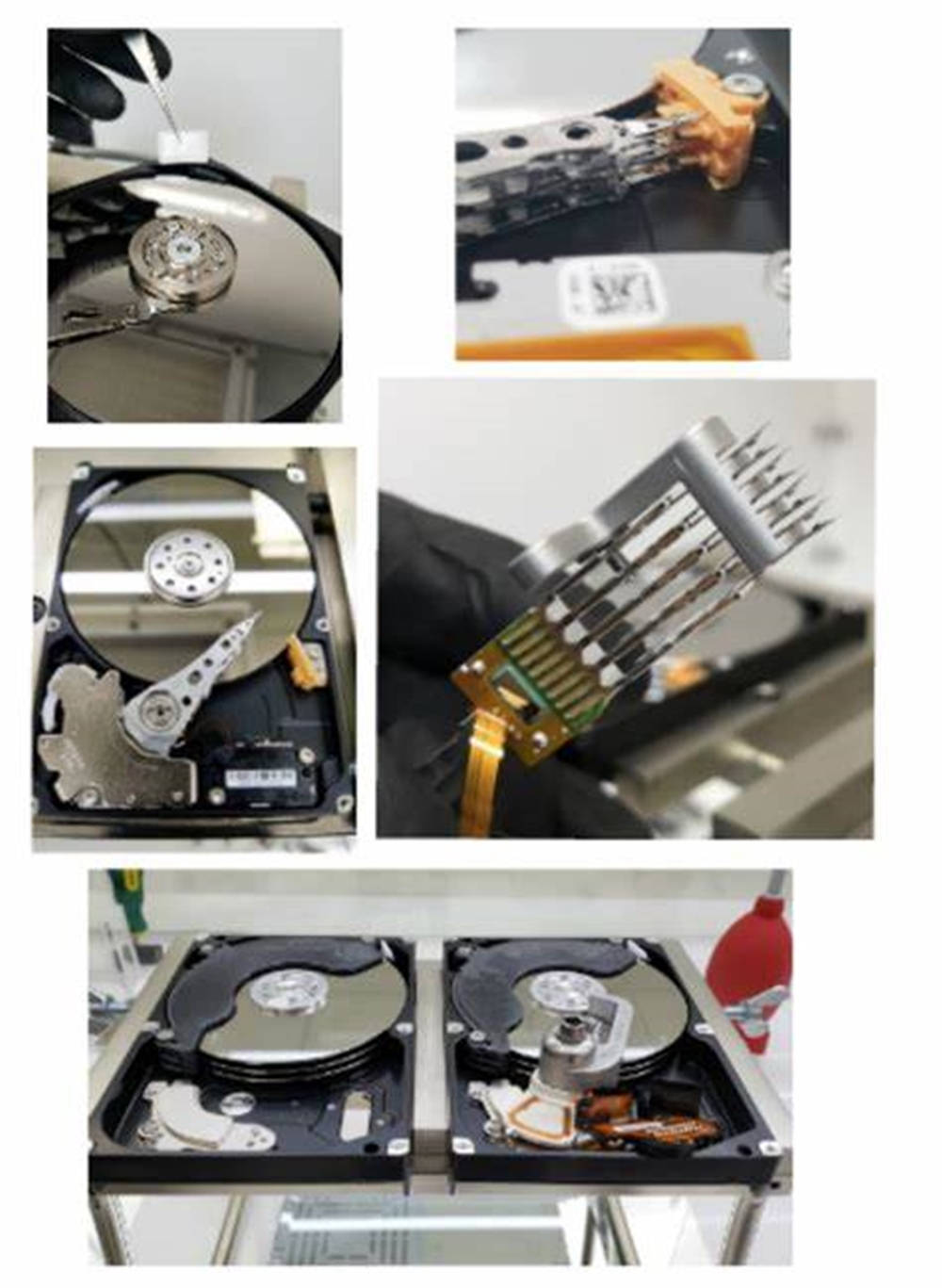hard disk drives, spinning platters, read/write heads, HD Phone Wallpaper