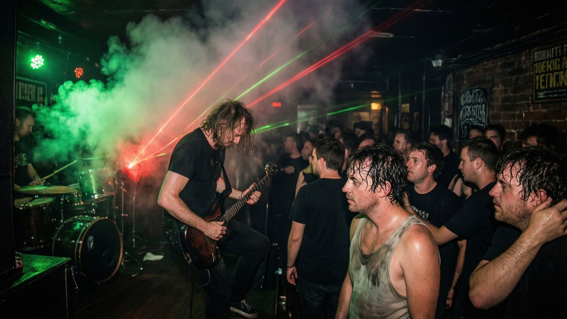 Hard-Fi, underground club, smoky, Full HD Desktop Wallpaper