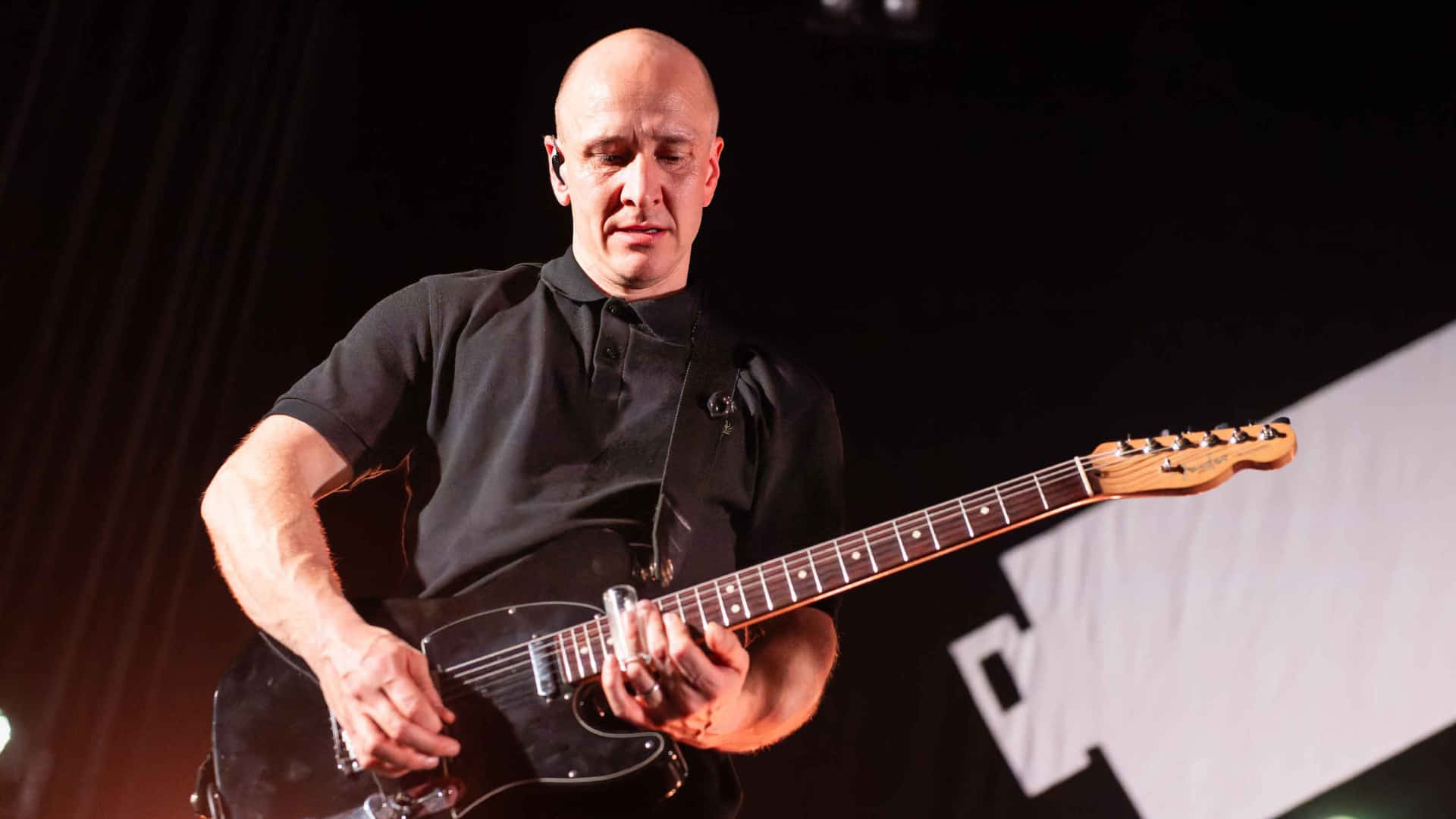 Hard Fi, guitarist, black electric guitar, Full HD Desktop Wallpaper
