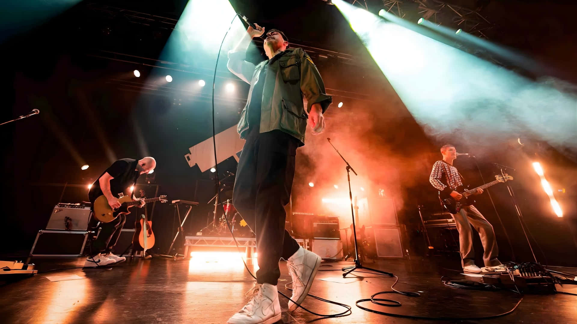Hard Fi, live performance, stage, Full HD Desktop Wallpaper