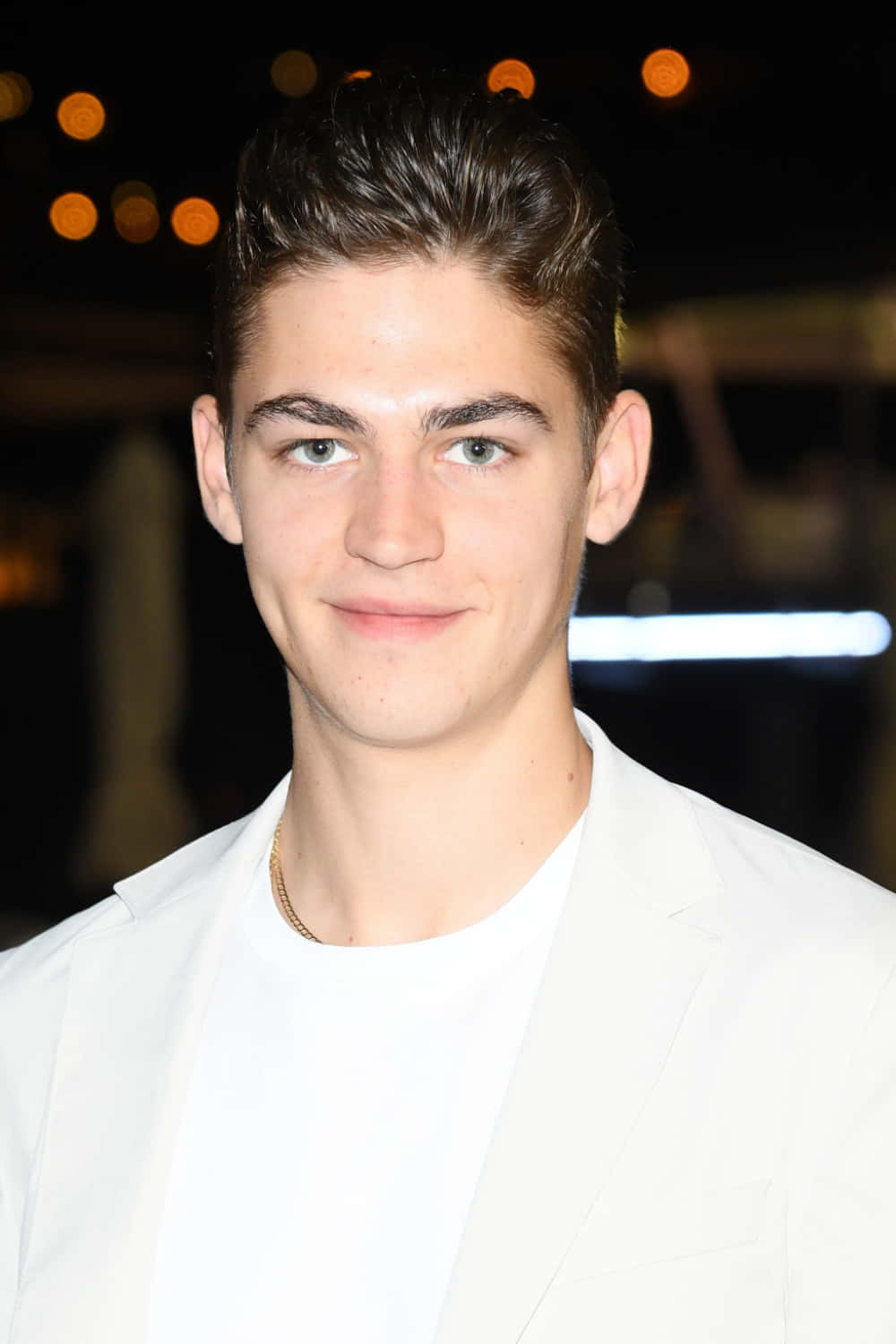 Hardin Scott, white blazer, white t-shirt, HD Phone Wallpaper