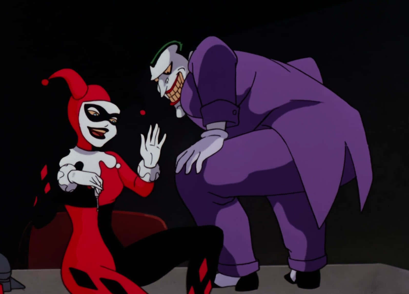 Harley Quinn, Joker, red and black jester outfit, HD Desktop Wallpaper