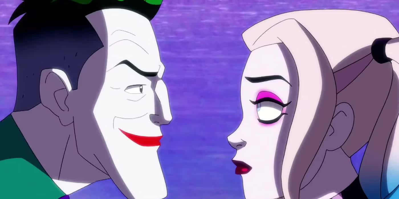 Joker, Harley Quinn, cartoon, HD Desktop Wallpaper