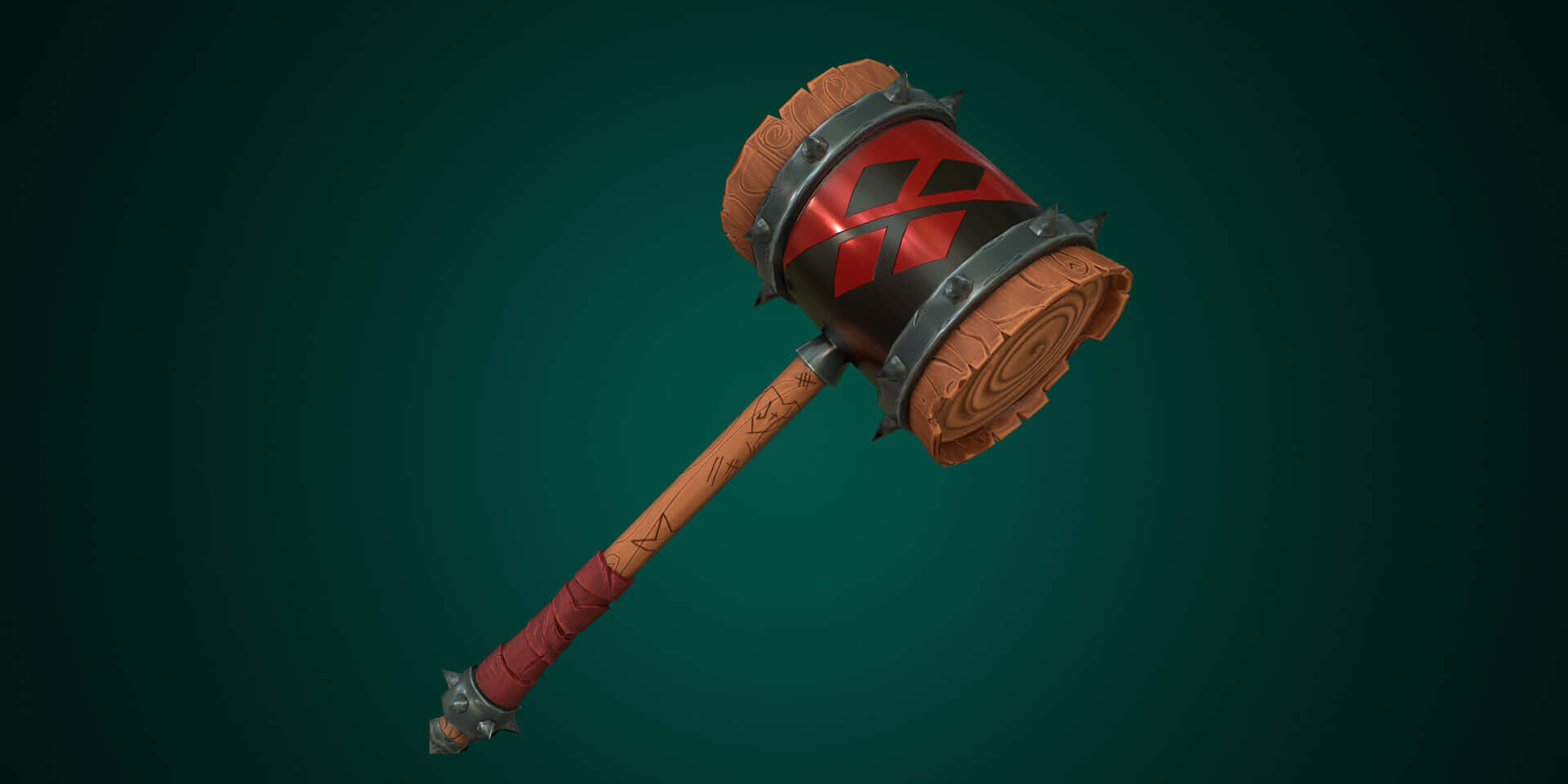 Harley Quinn, hammer, wooden head, Full HD Desktop Wallpaper