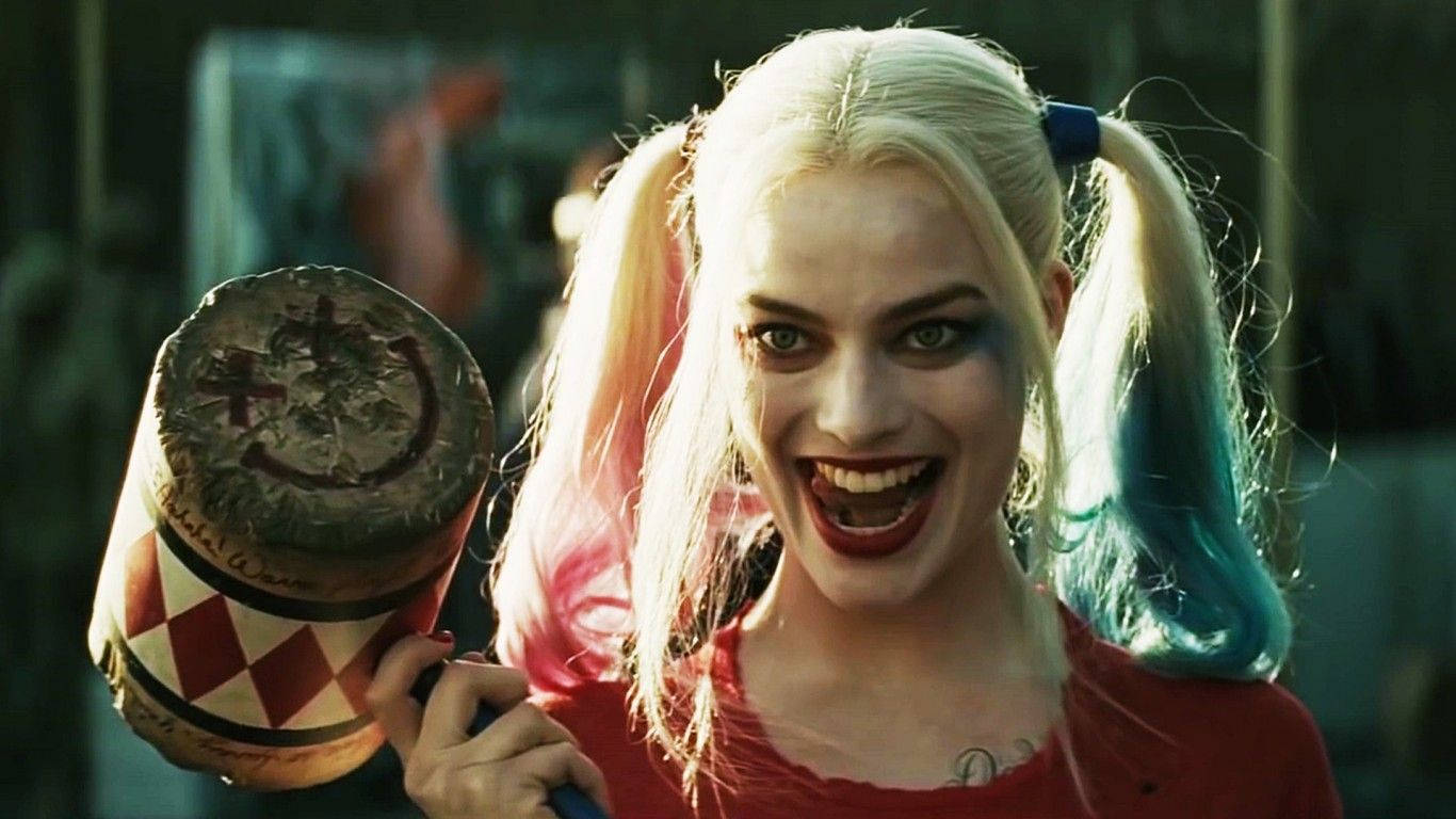 Harley Quinn, Suicide Squad, iconic mallet, HD Desktop Wallpaper