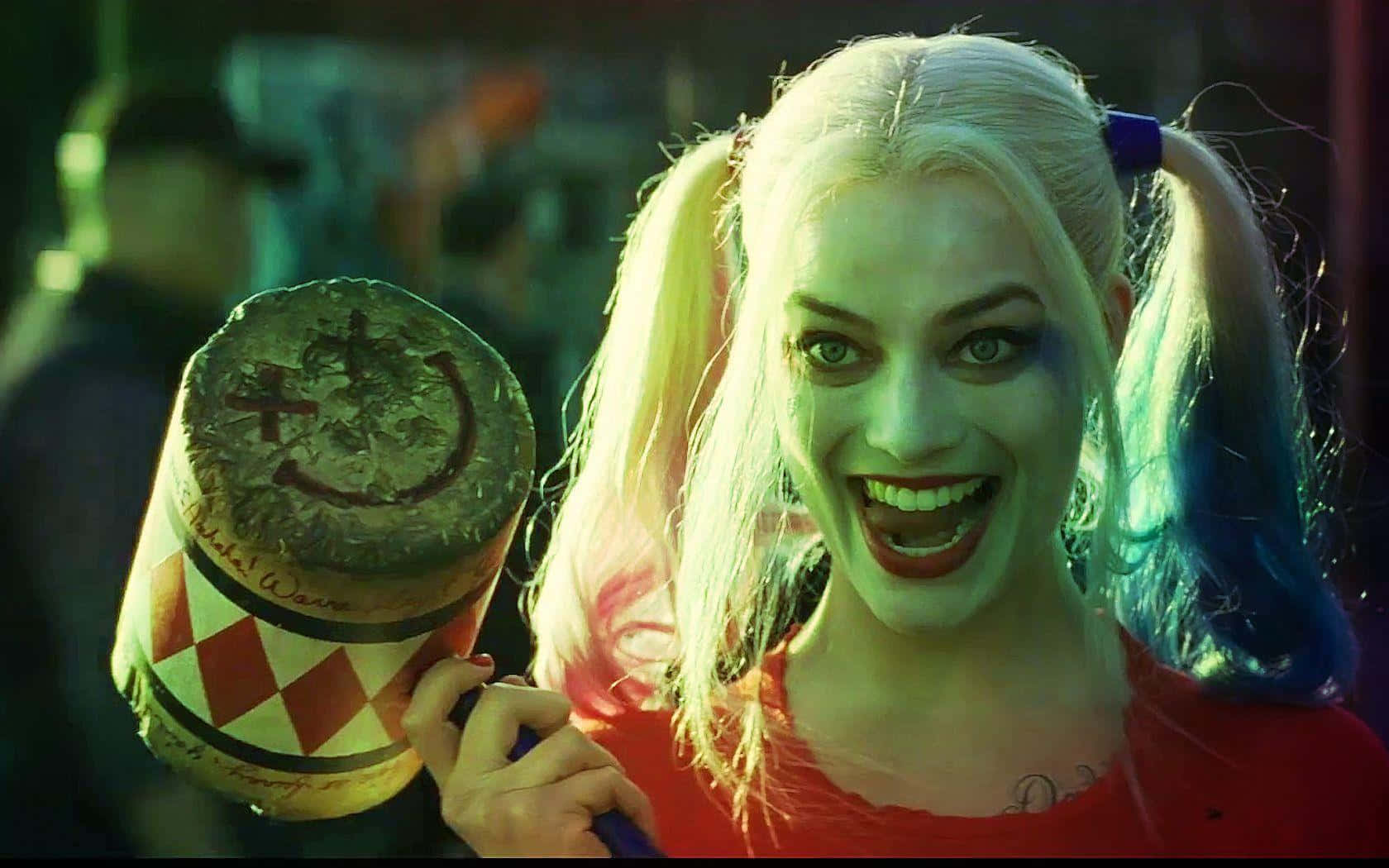 Harley Quinn, Suicide Squad, mallet, HD Desktop Wallpaper