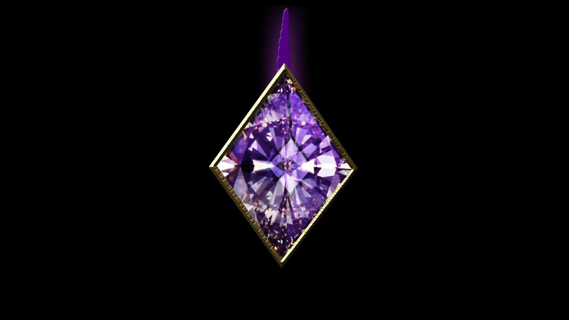 harmony, 1920 x 1080, purple diamond pendant, Full HD Desktop Wallpaper